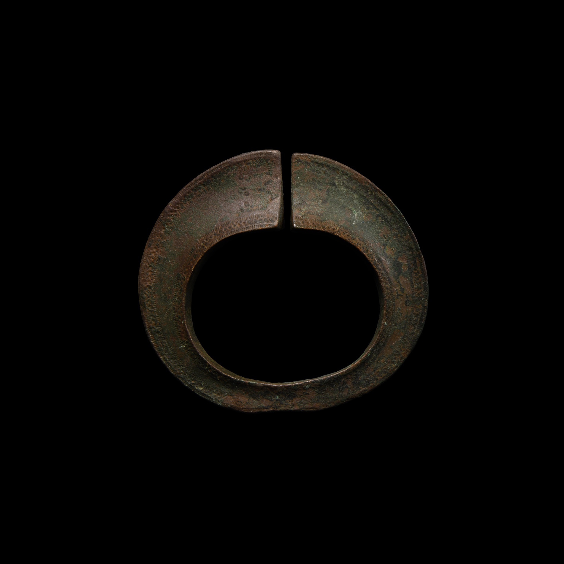 Baltic Decorated Bronze Bracelet
