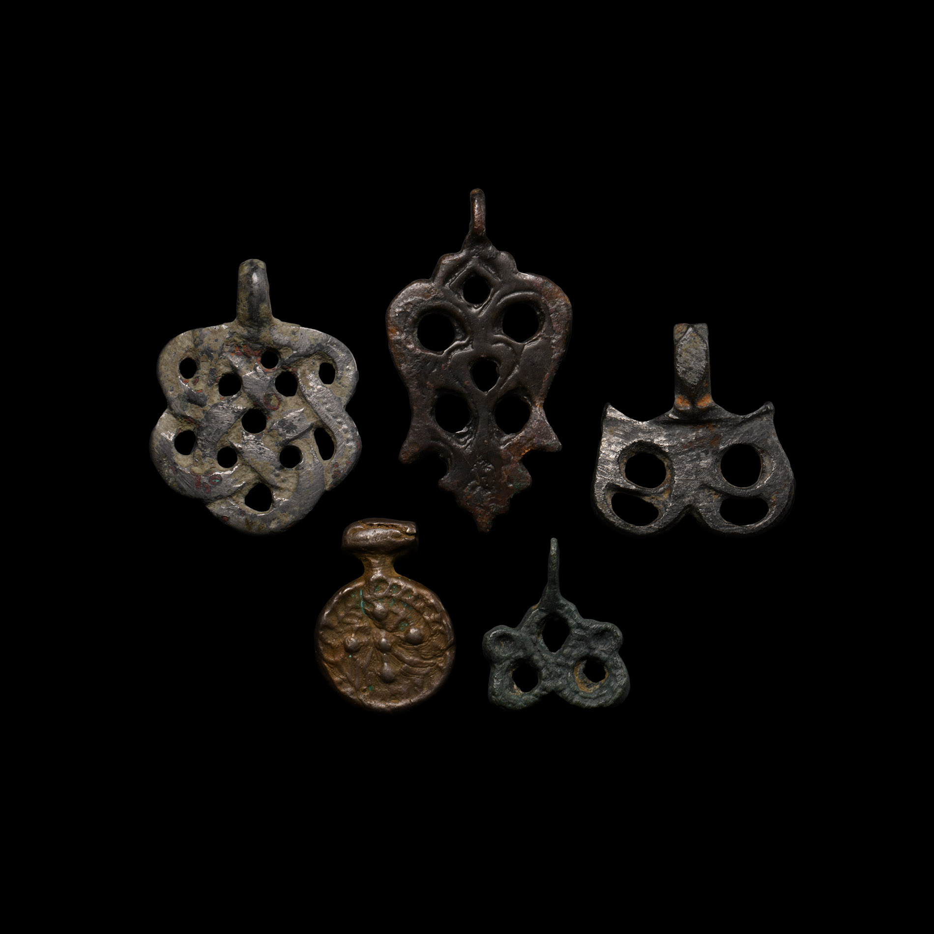 Viking Age Bronze Pendant Collection