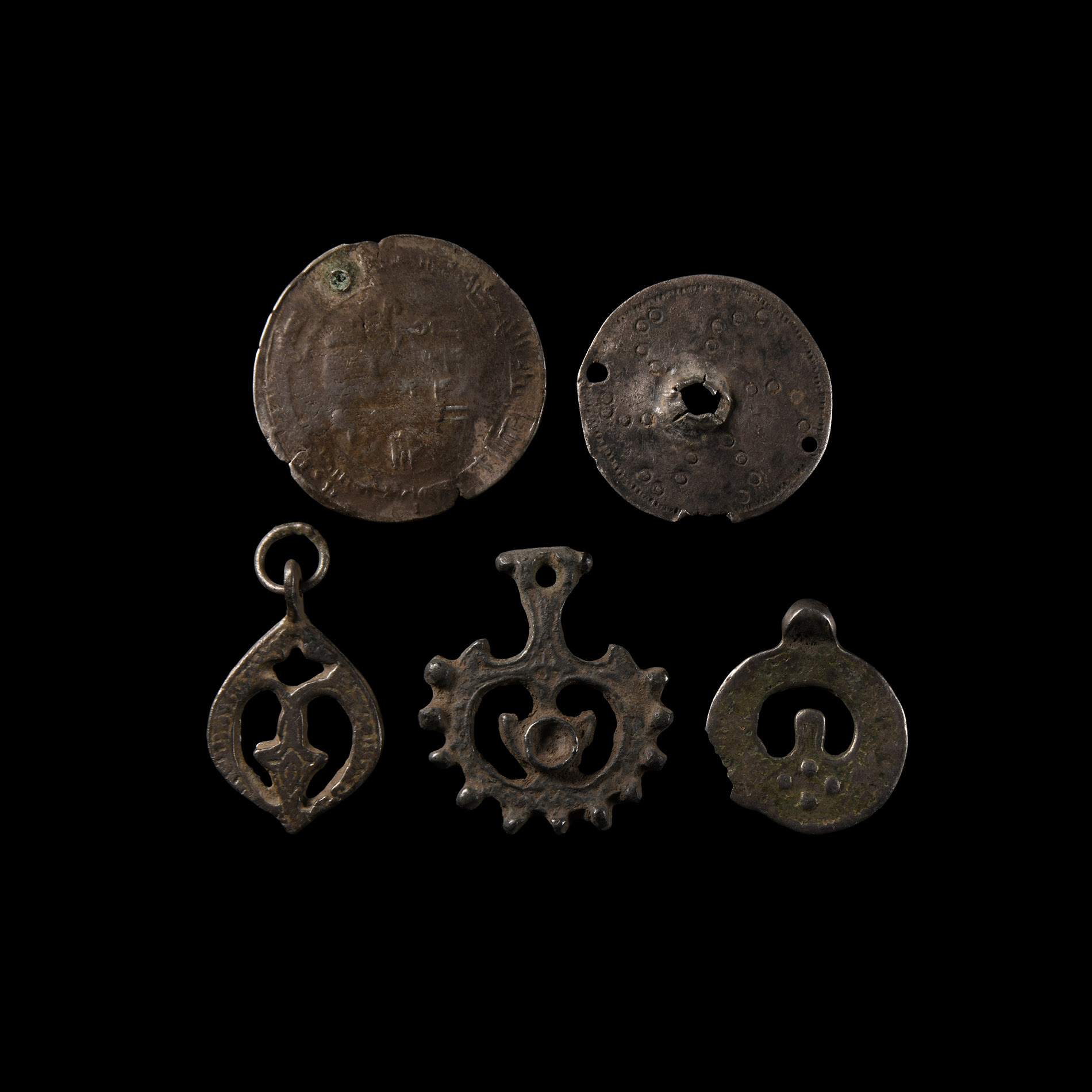 Viking Age Silver and Other Pendant Collection