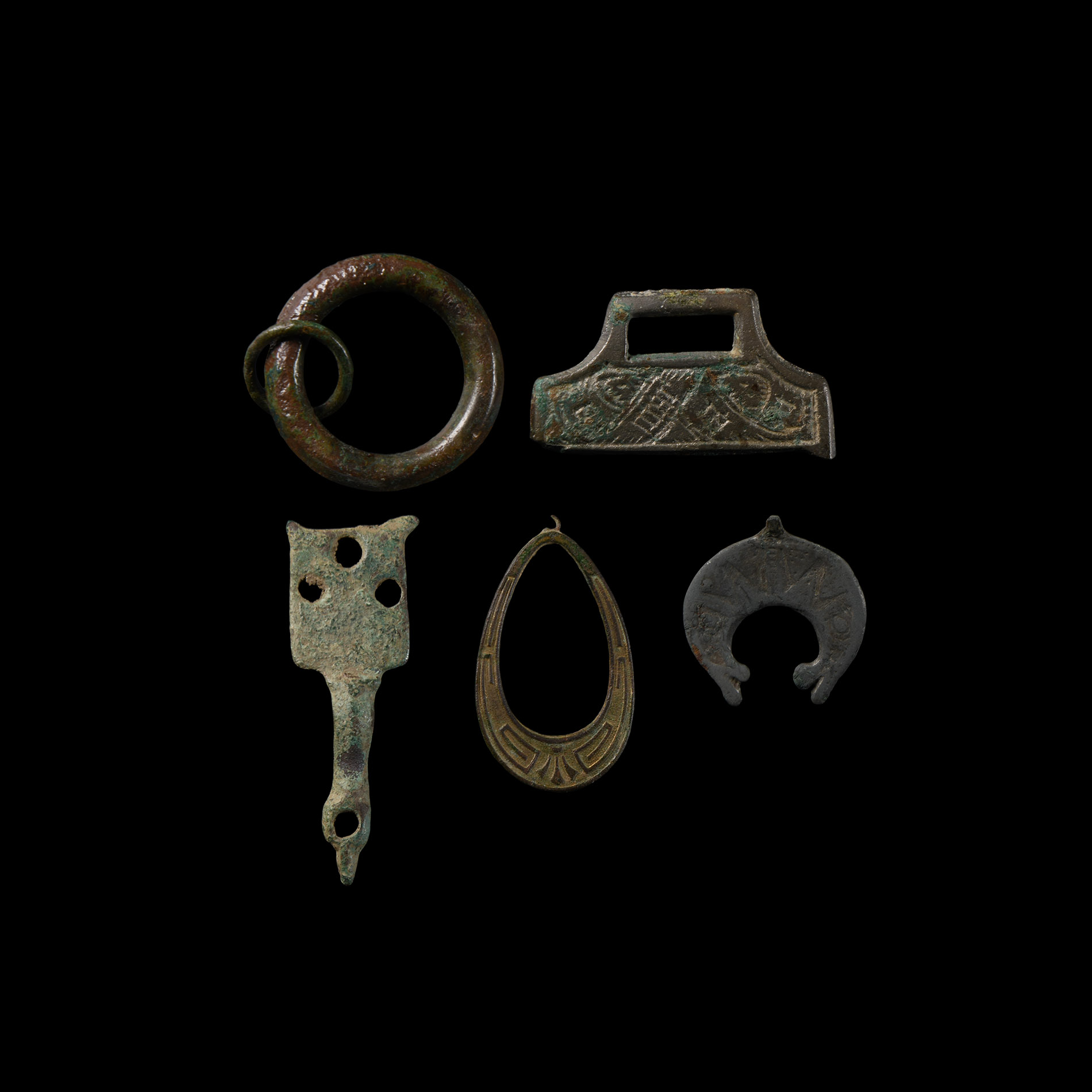 Viking Age Bronze Artefact Collection