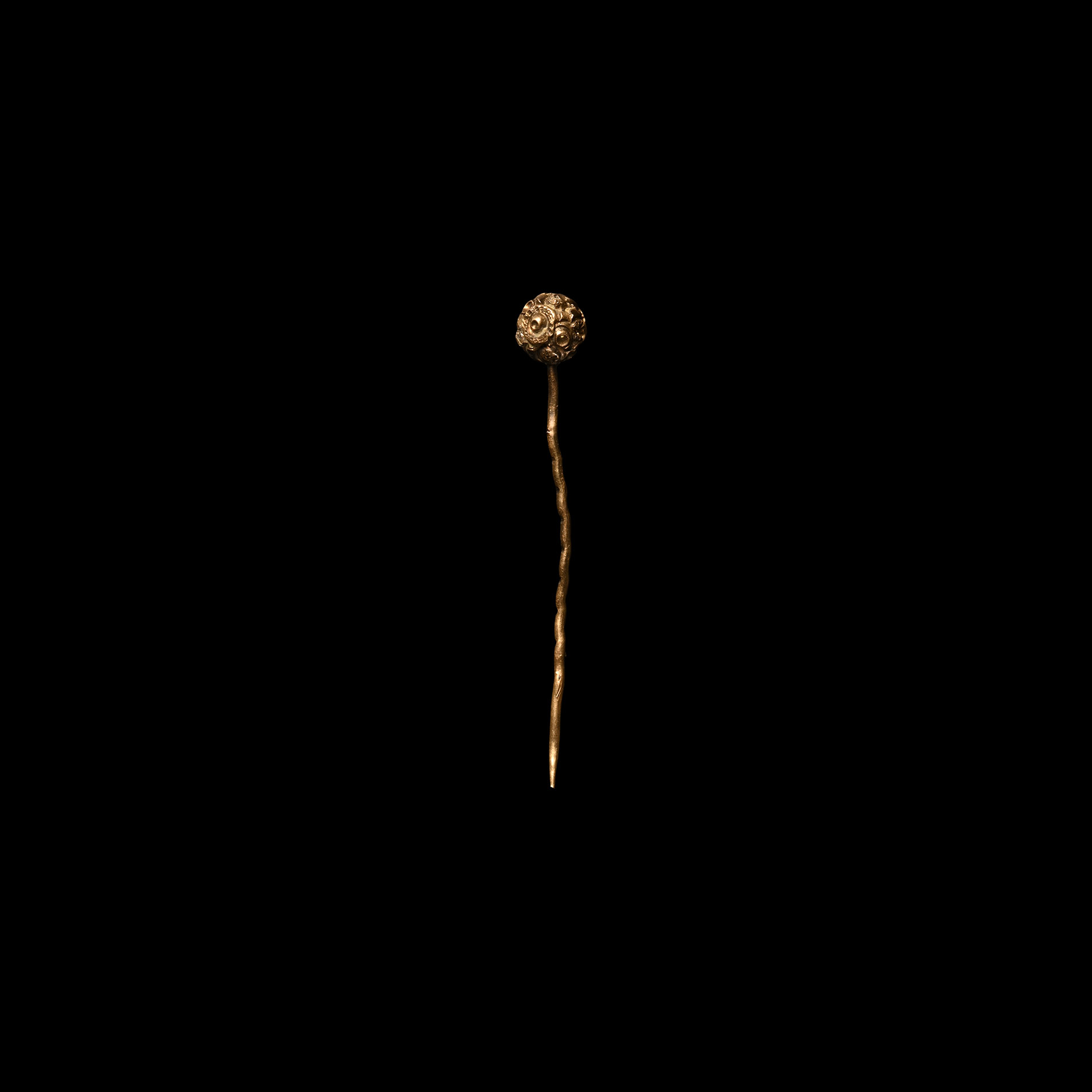'The West Lindsey' Tudor Gold Dress Pin