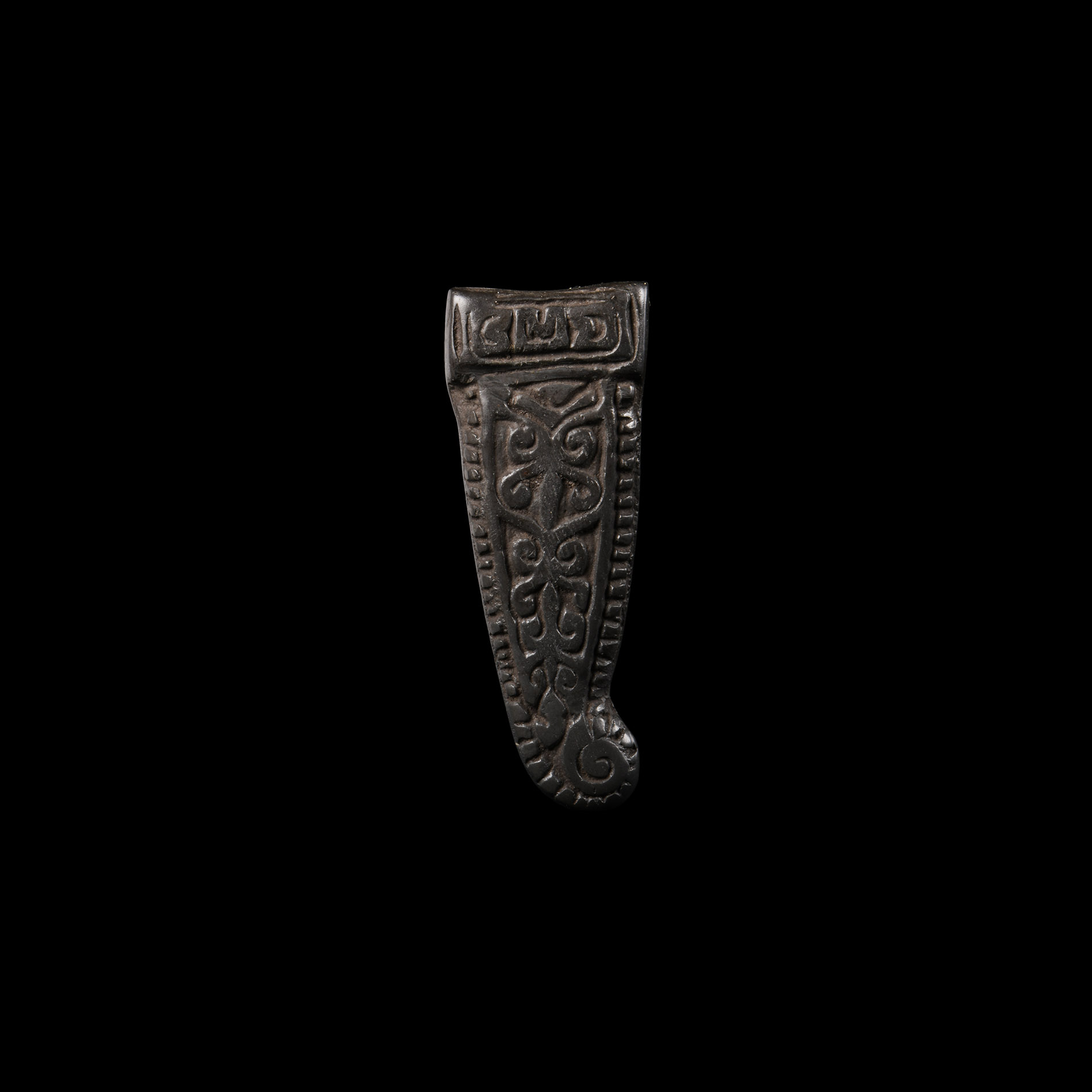 Viking Age Bronze Strap End