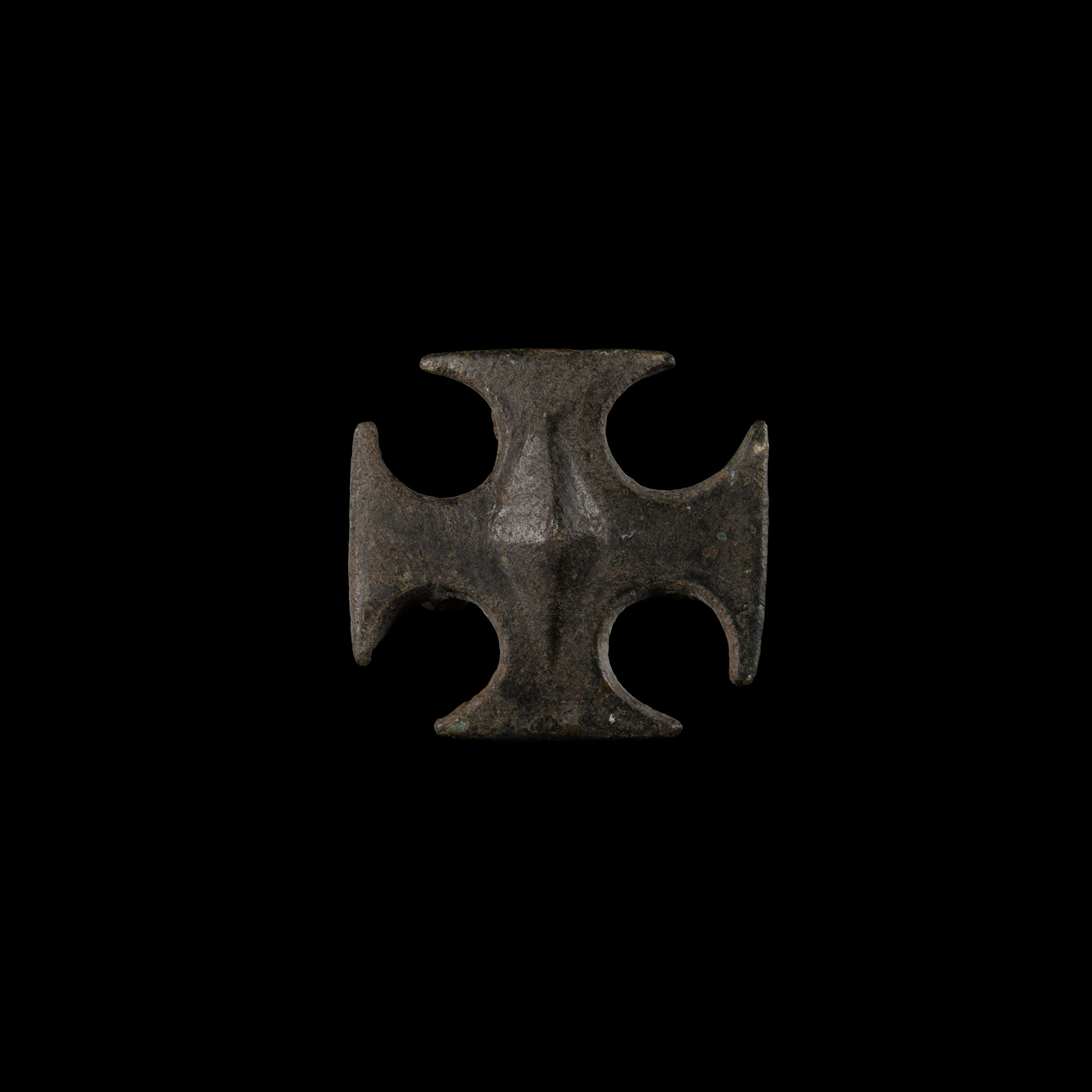 Viking Age Bronze Cross Mount