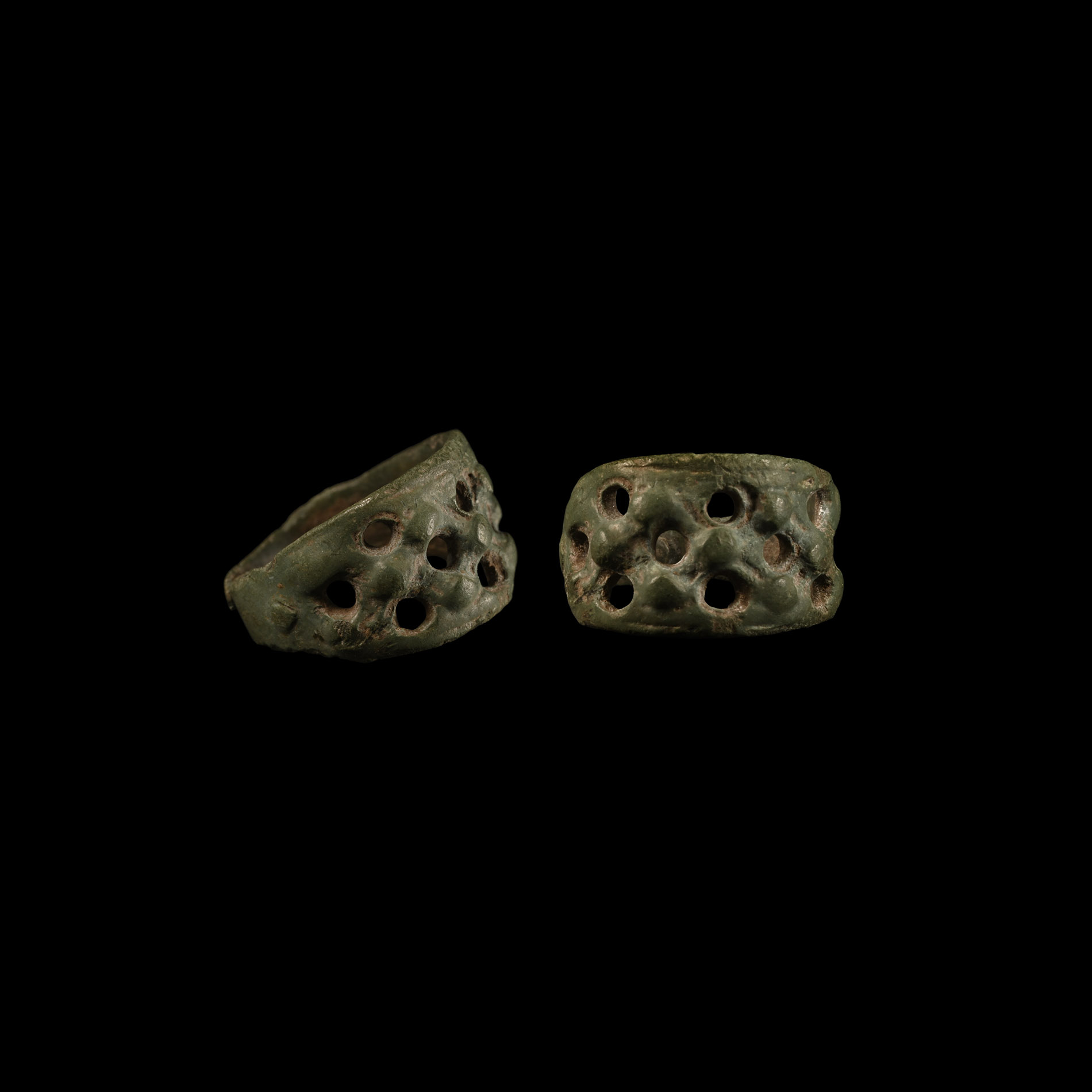 Viking Age Bronze Openwork Ring