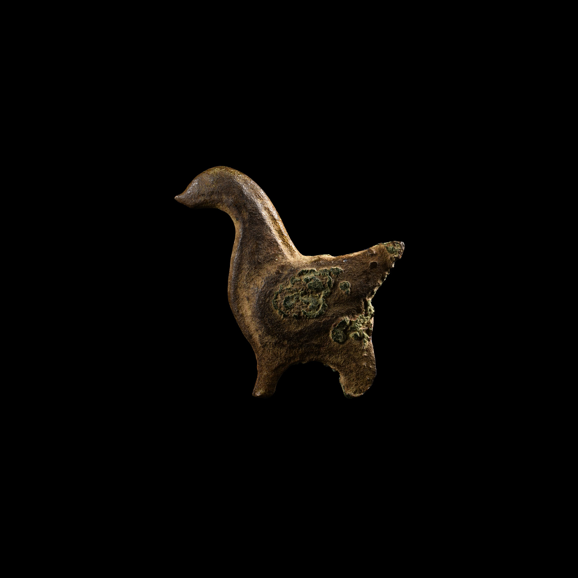 Viking Age Bronze Bird Brooch
