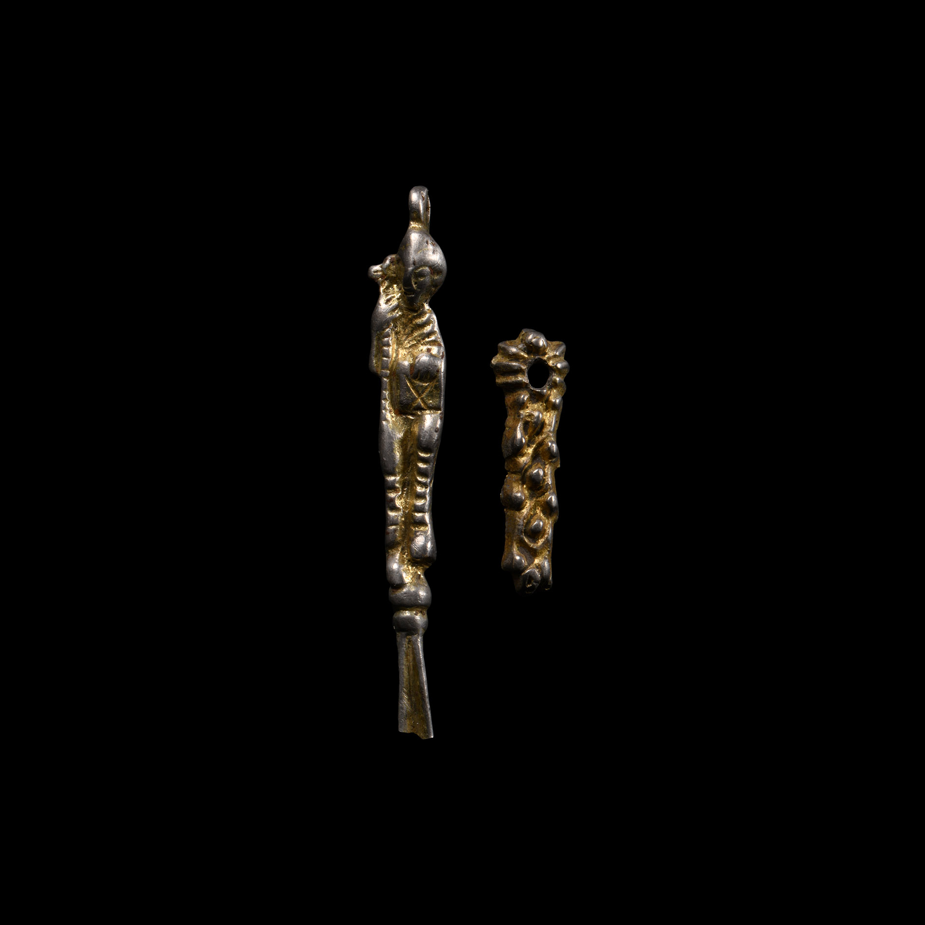 Viking Age Silver-Gilt Artefact Group