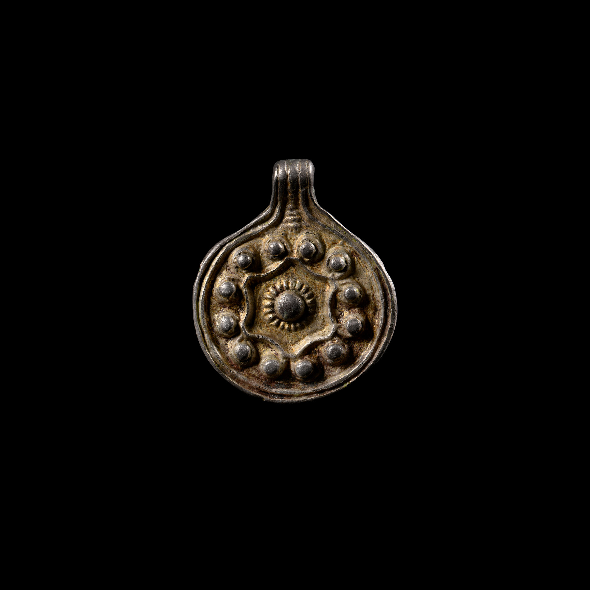 Viking Age Silver-Gilt Pendant