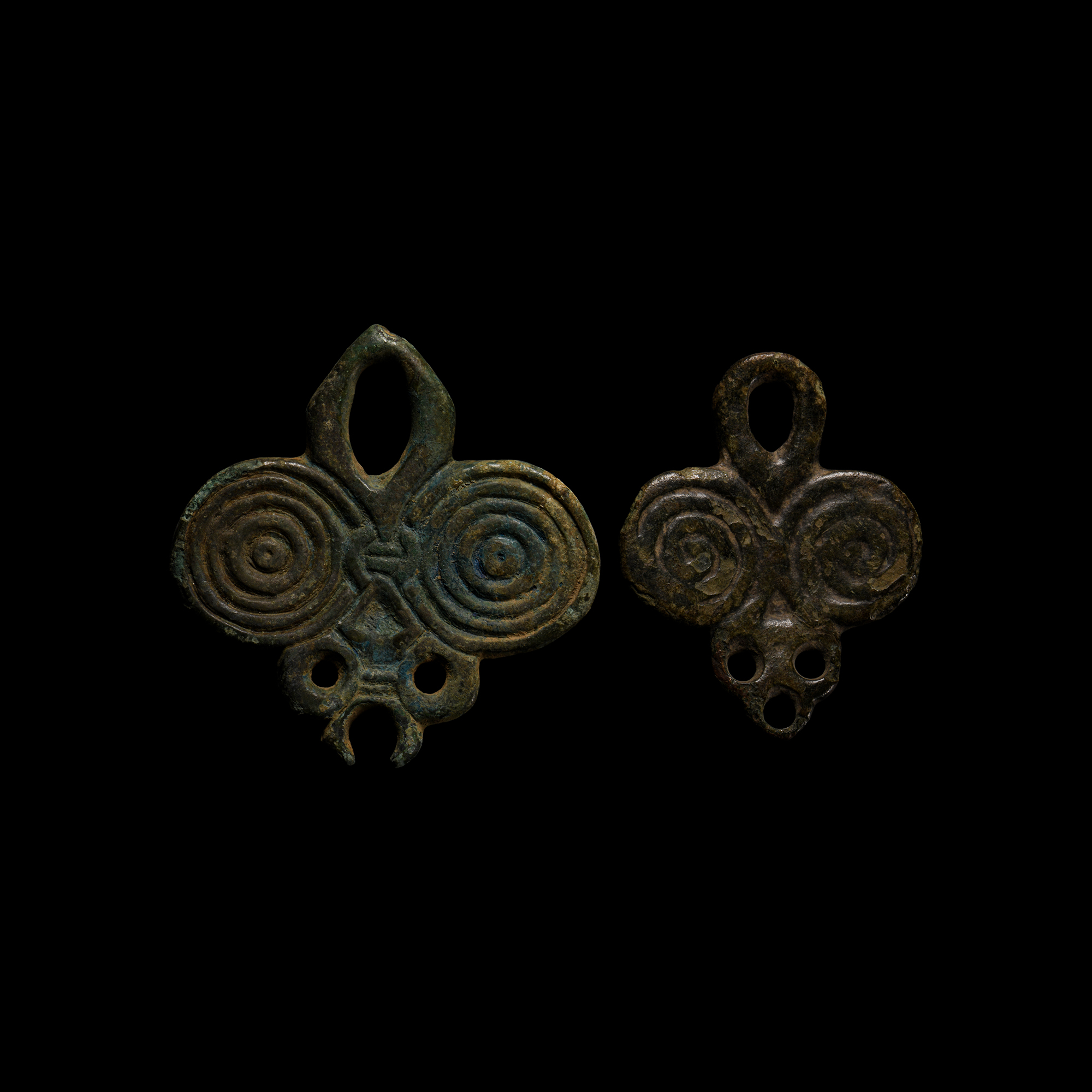 Viking Age Bronze Pendant Group