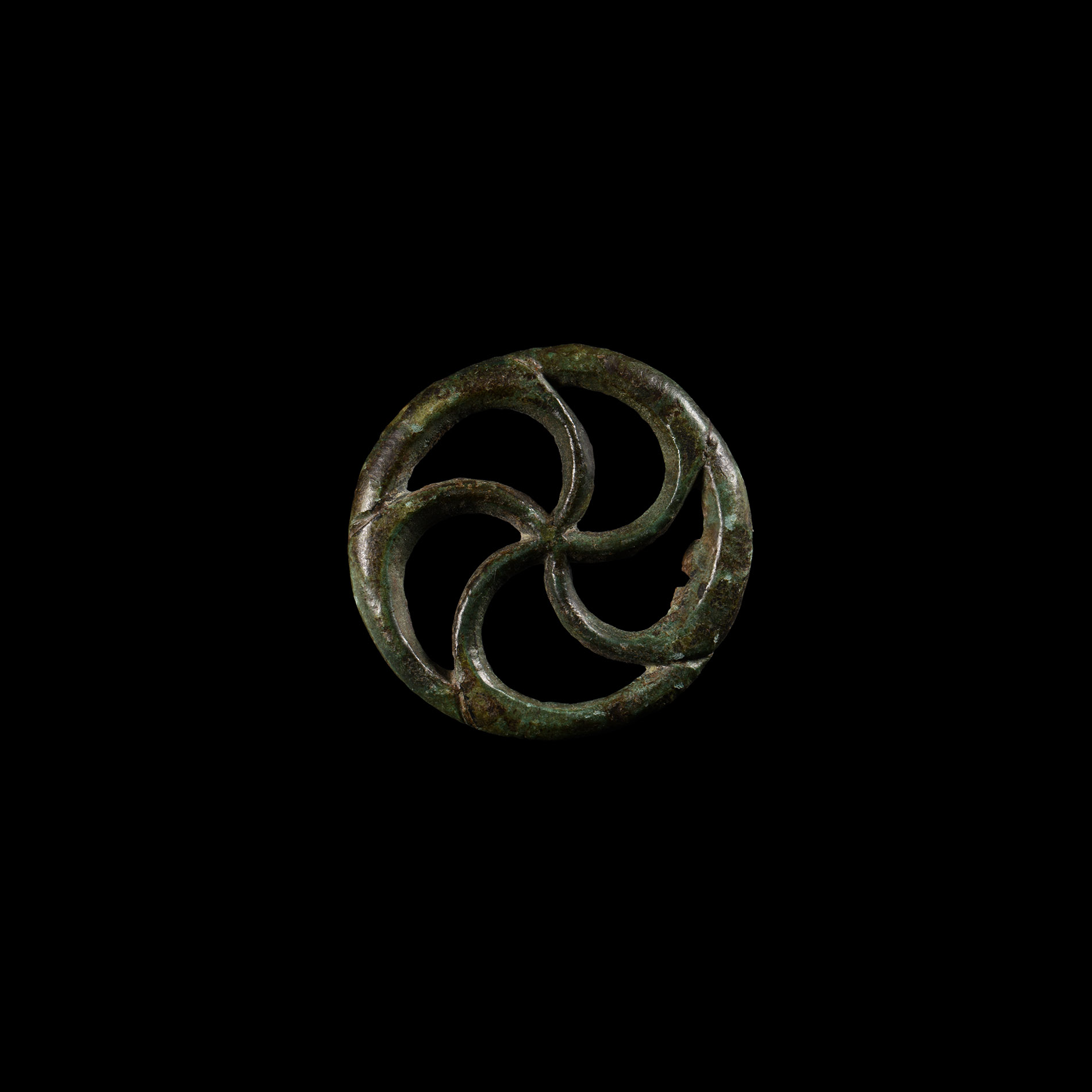 Roman Sun Wheel Brooch