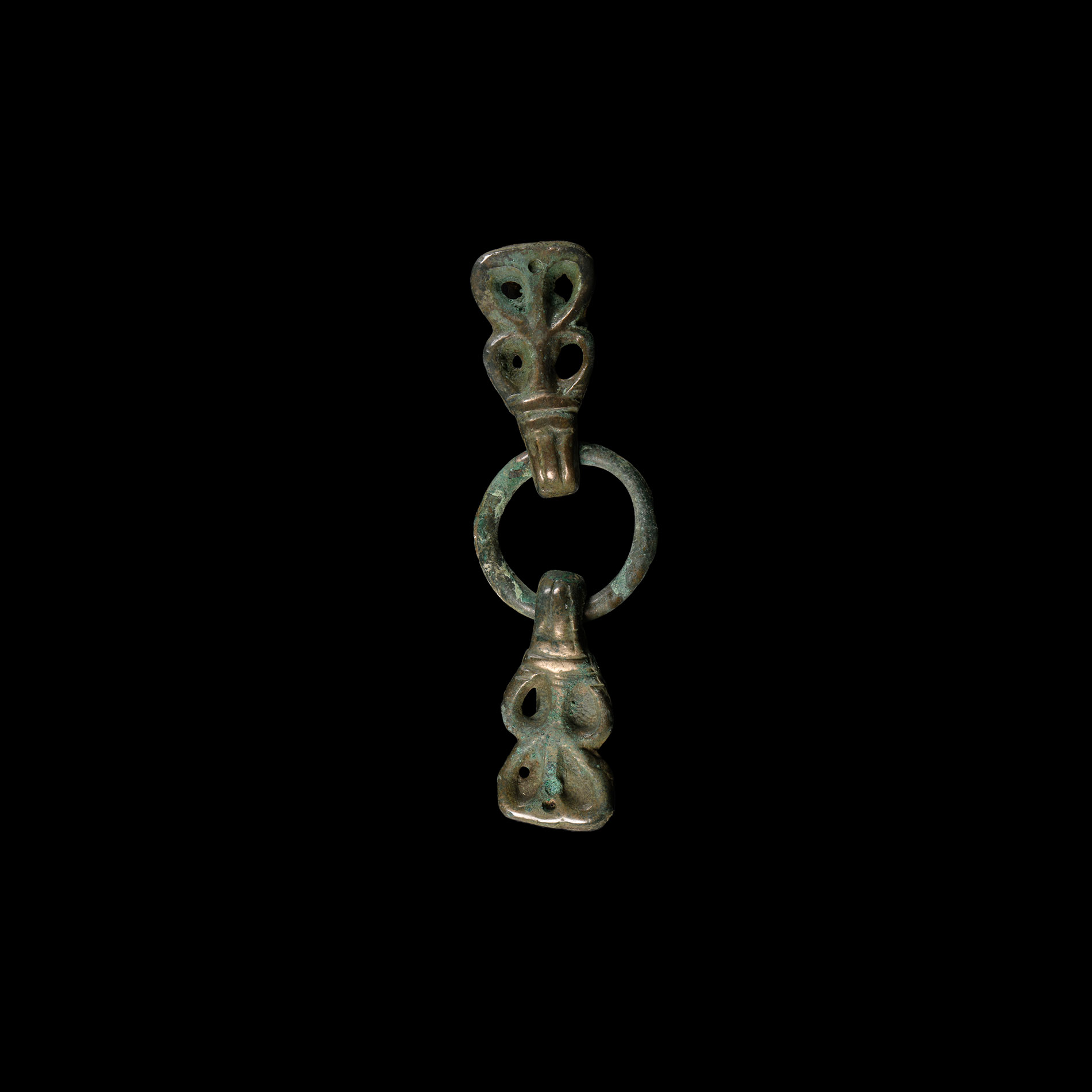 Viking Age Bronze Strap Junction