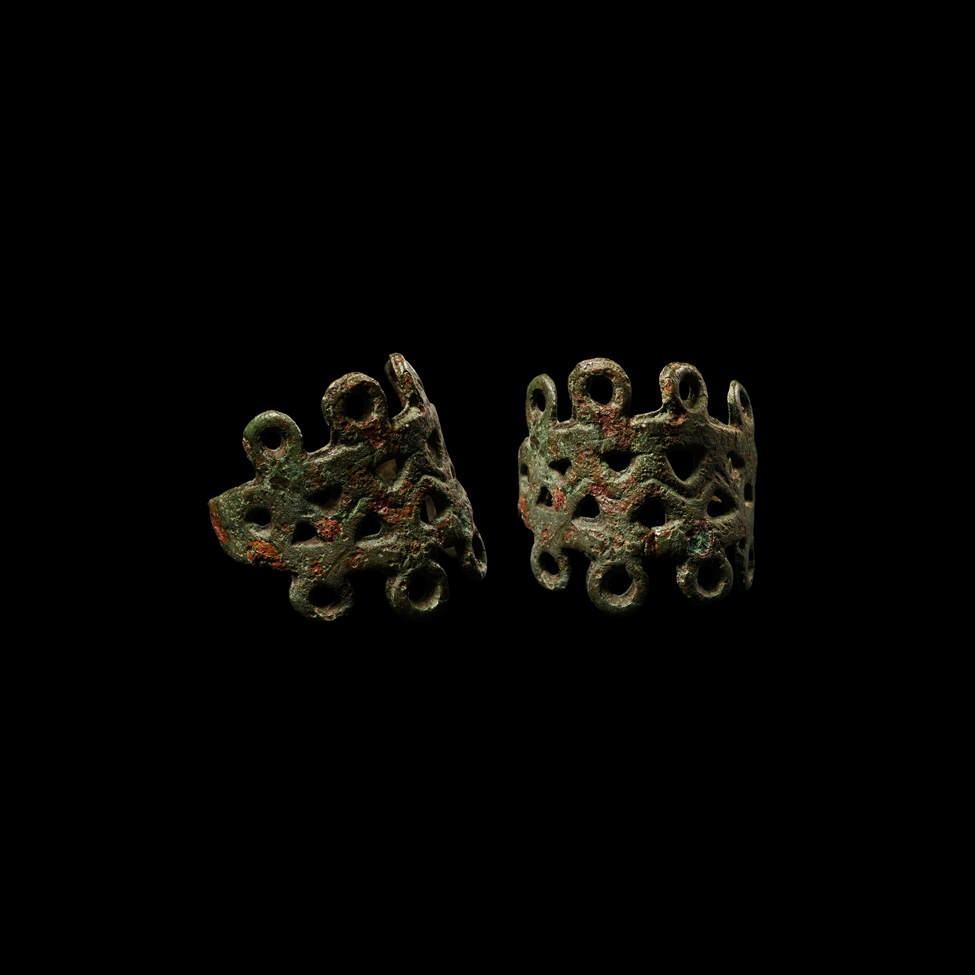 Viking Age Bronze Openwork Ring