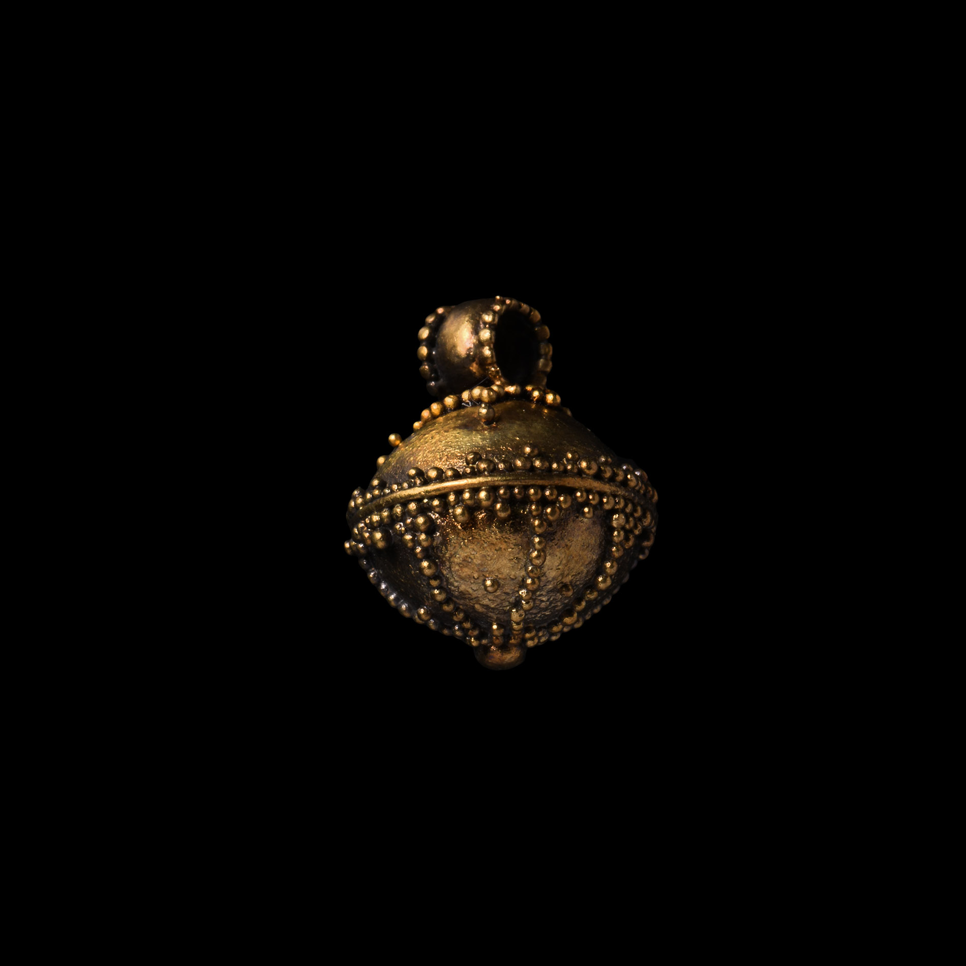 Byzantine Gold Filigree Pendant