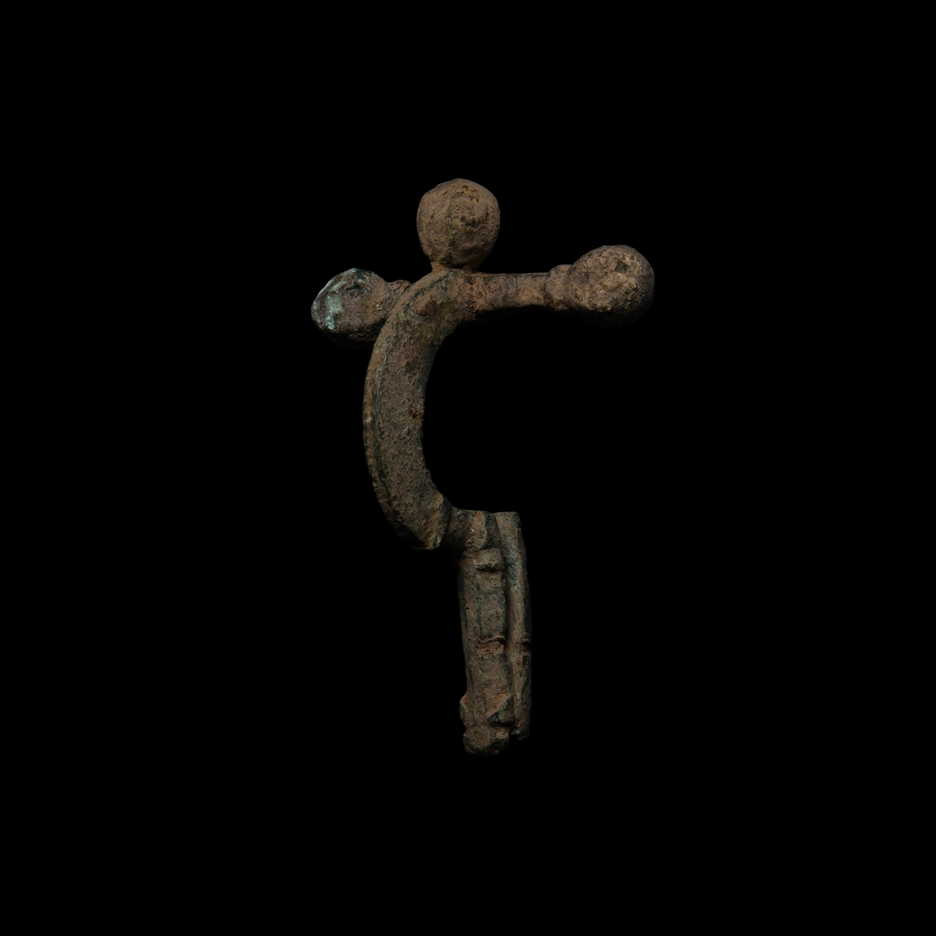Roman Bronze Crossbow Brooch