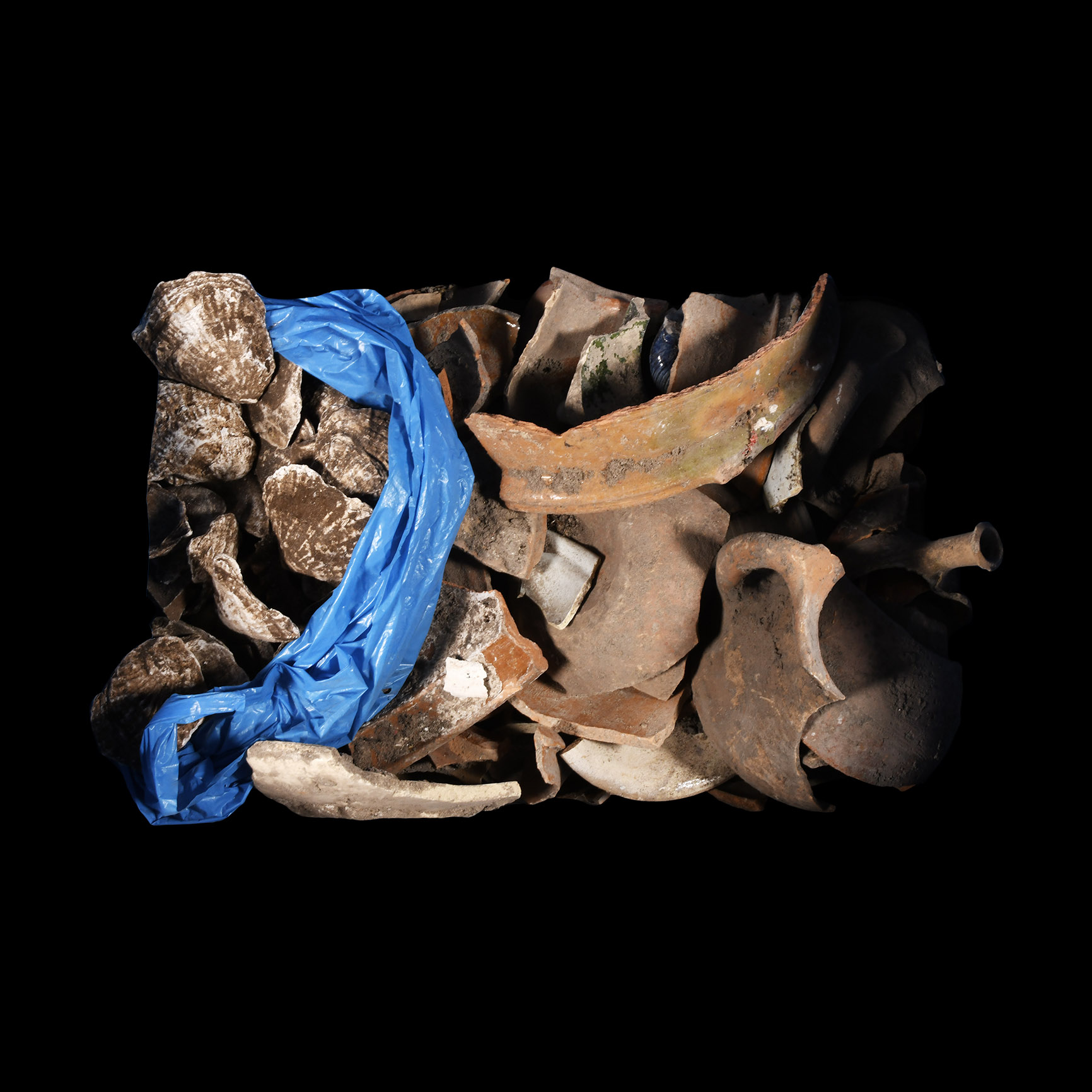 Medieval and Later Dutch Pottery Pit Dug Fragment Group