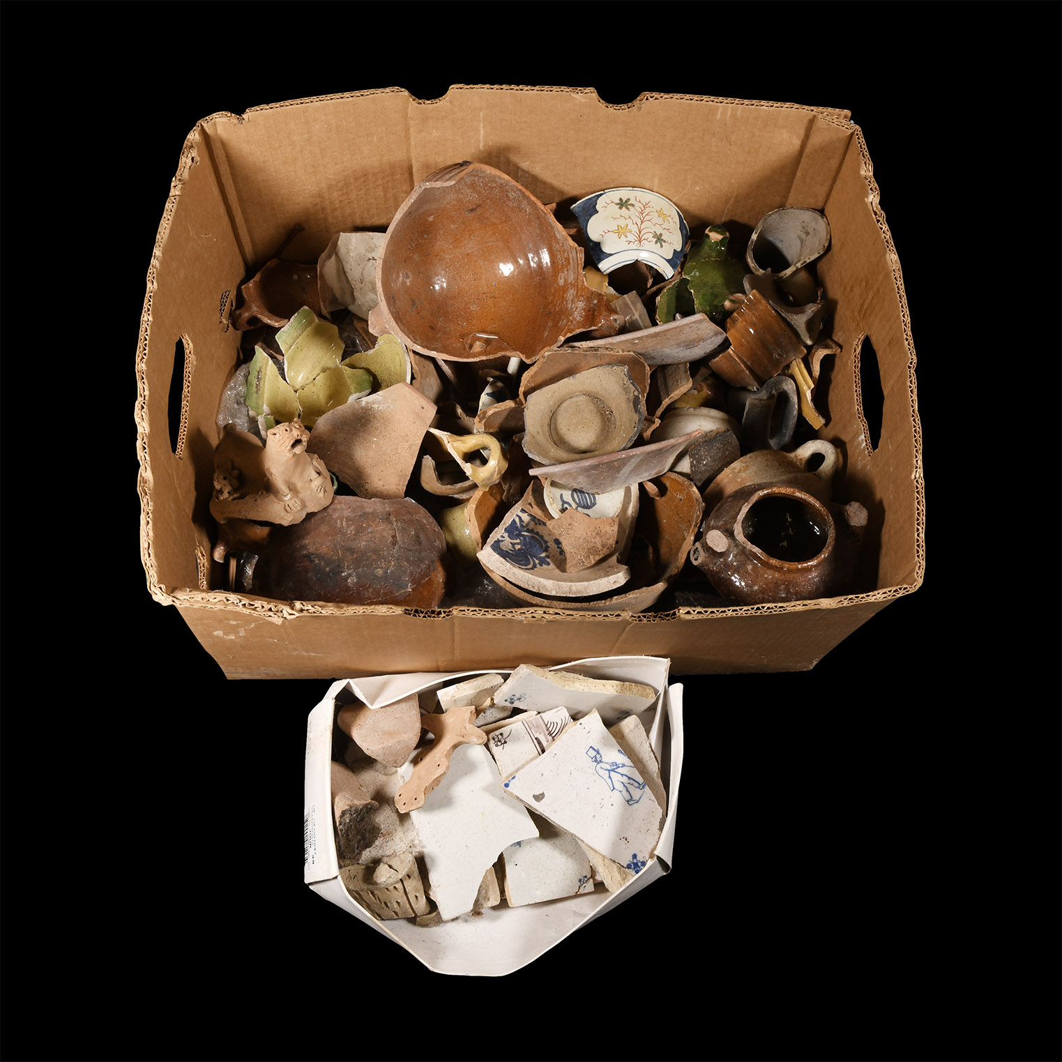 Medieval and Later Pottery Fragment Group