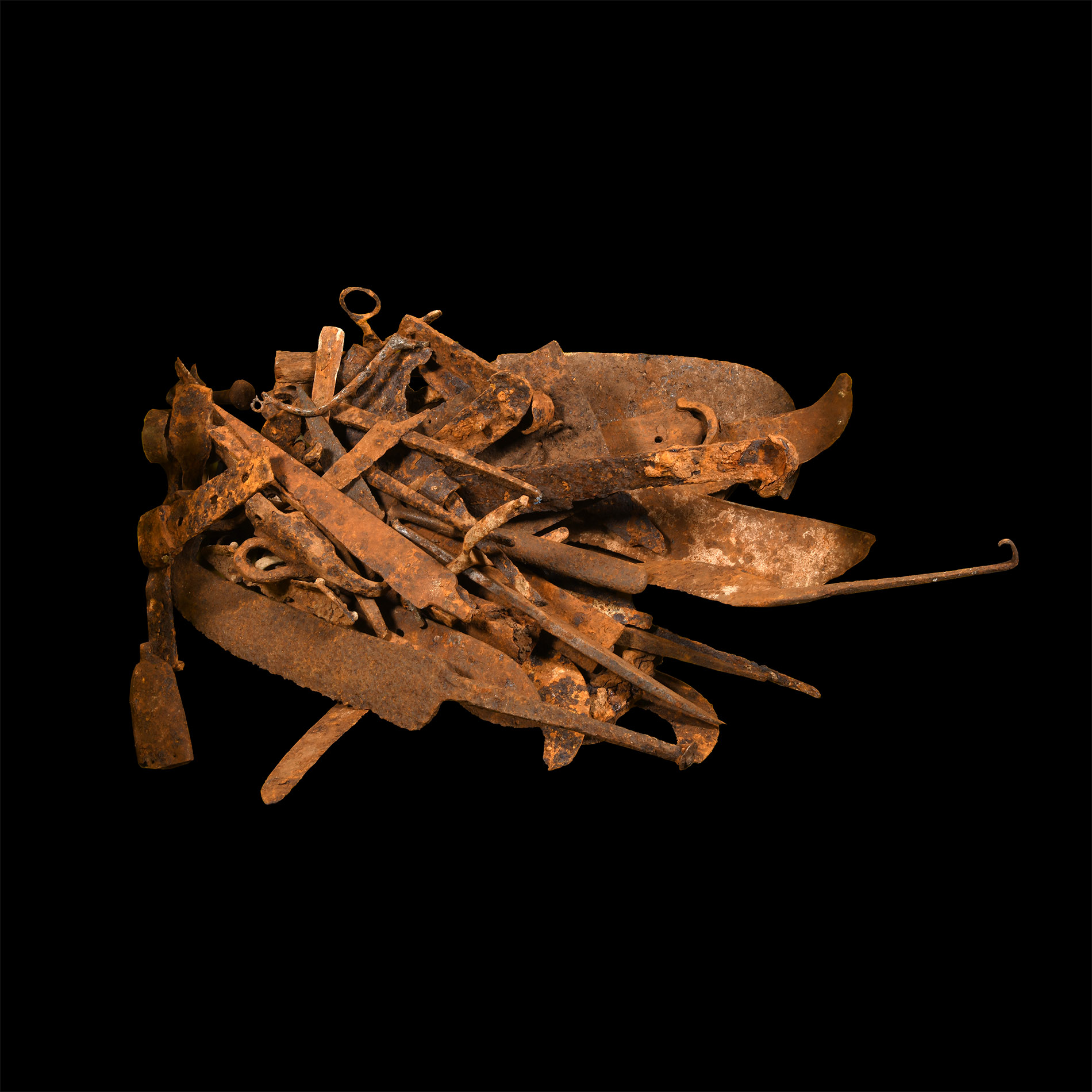 Medieval Iron Artefact Group