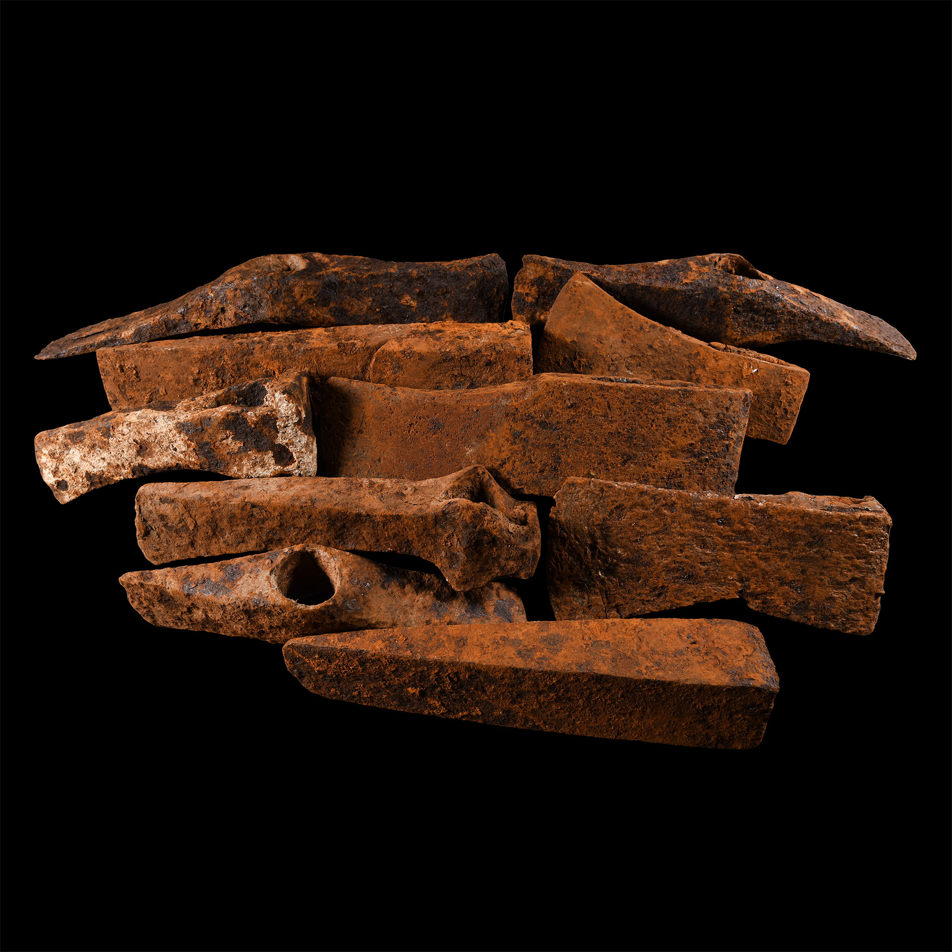 Viking Age and Later Iron Axehead Group