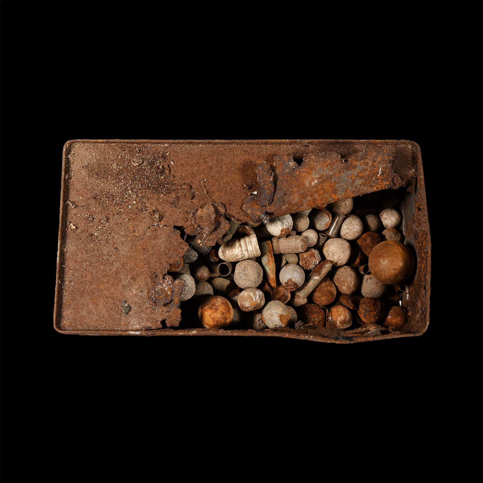 Post Medieval Lead Musket Ball Group