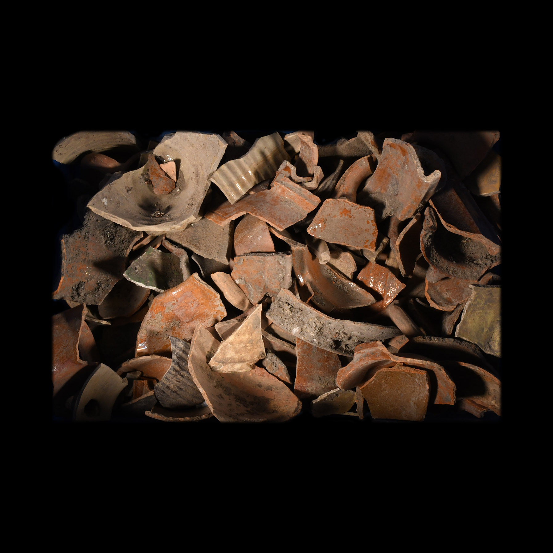 Medieval and Later Dutch Pottery Pit Dug Fragment Group