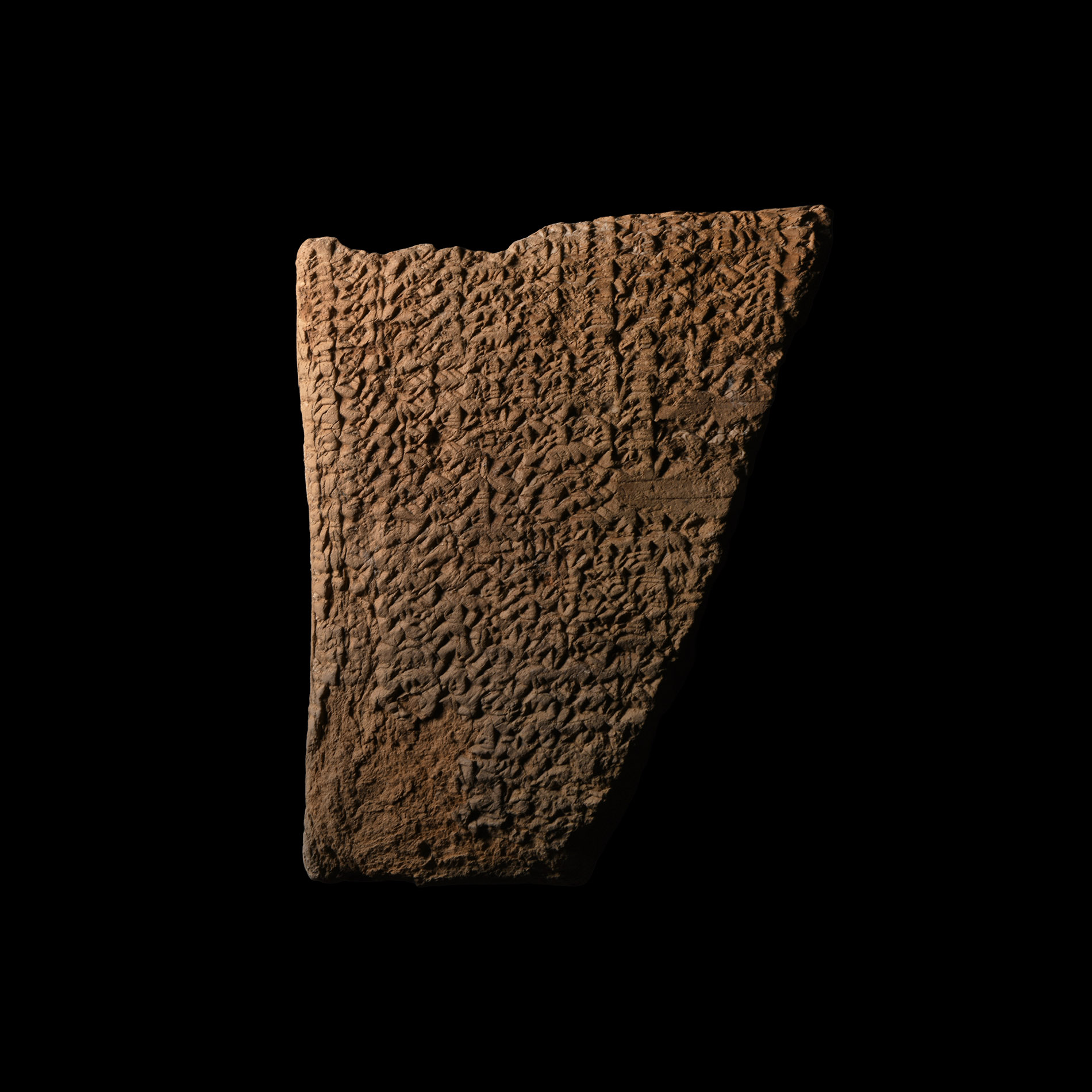 Large Old Babylonian Cuneiform Clay Tablet Fragment