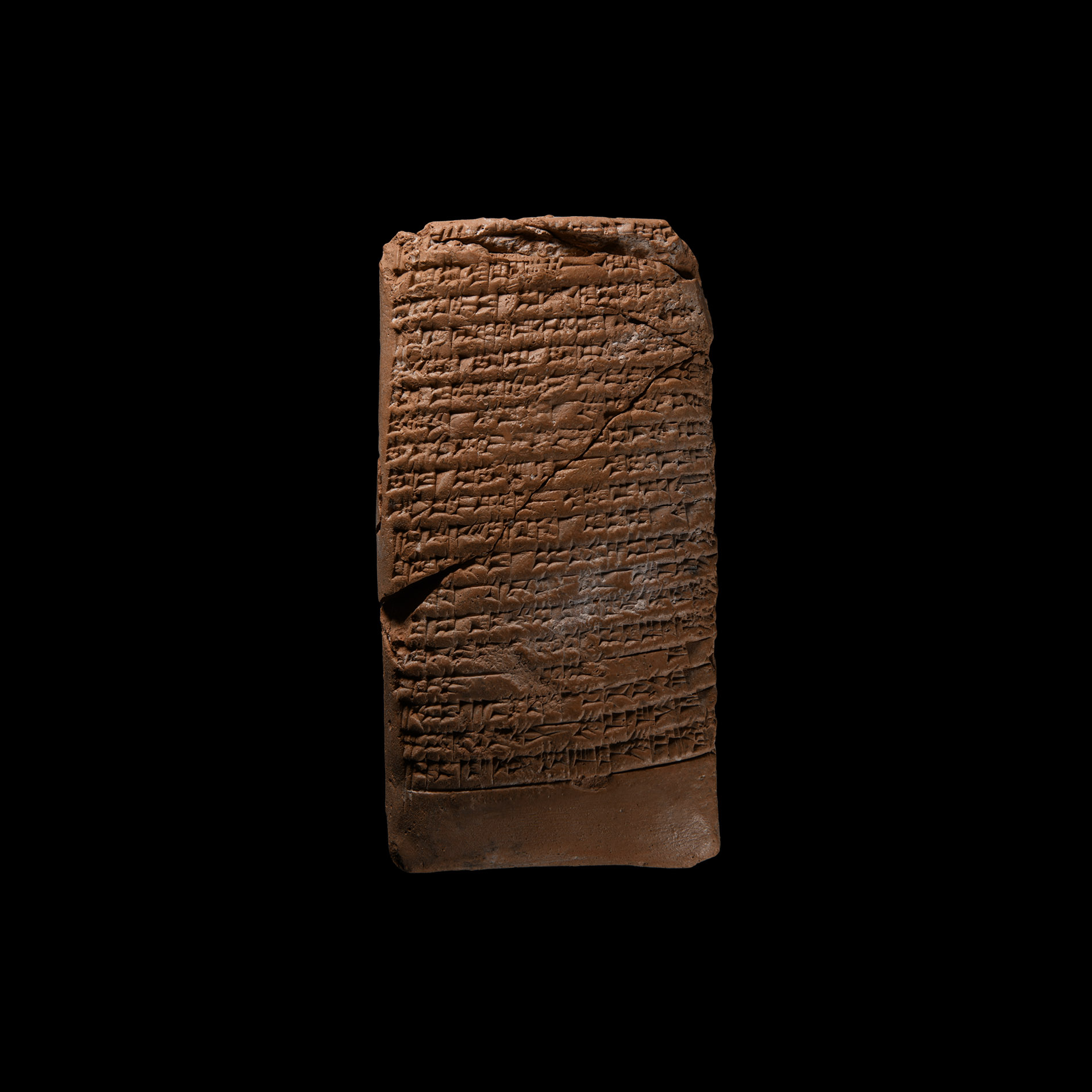 Old Babylonian Clay Cuneiform Tablet Bearing Royal Letter To Iluni King of Eshnunna