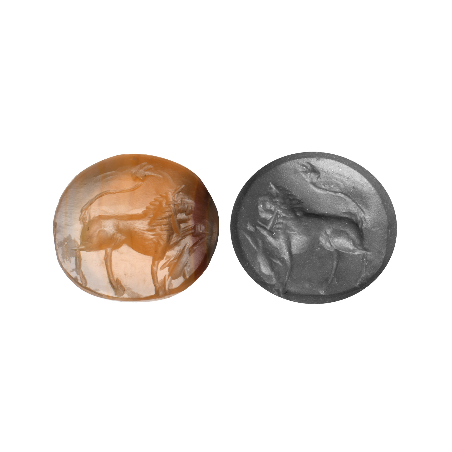 Roman Gemstone with Lion