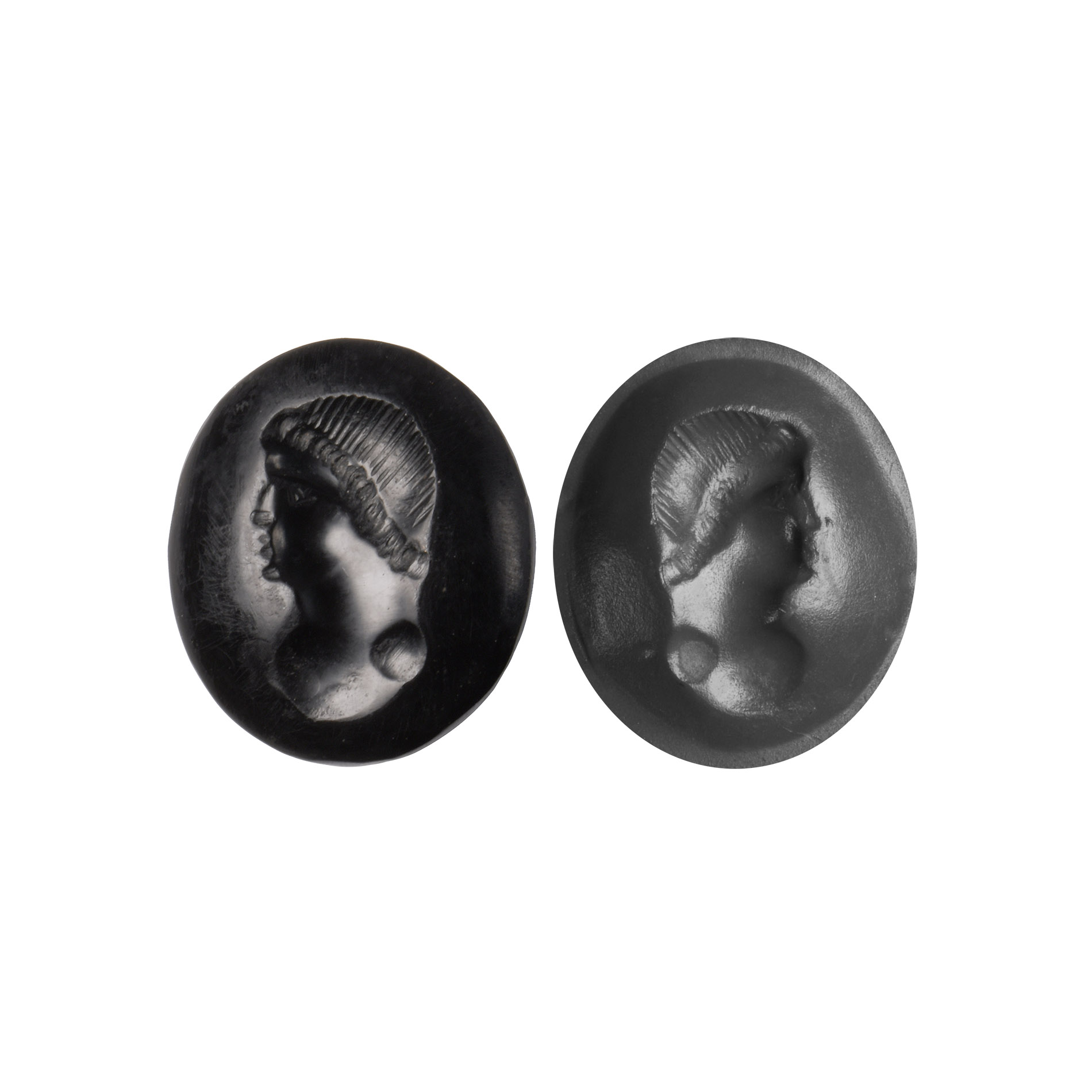 Intaglio Gemstone with Bust