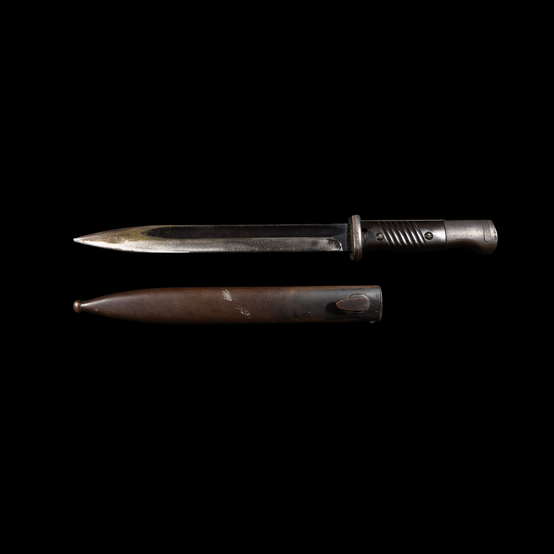 German M1884/98 Third Model Bayonet and Scabbard