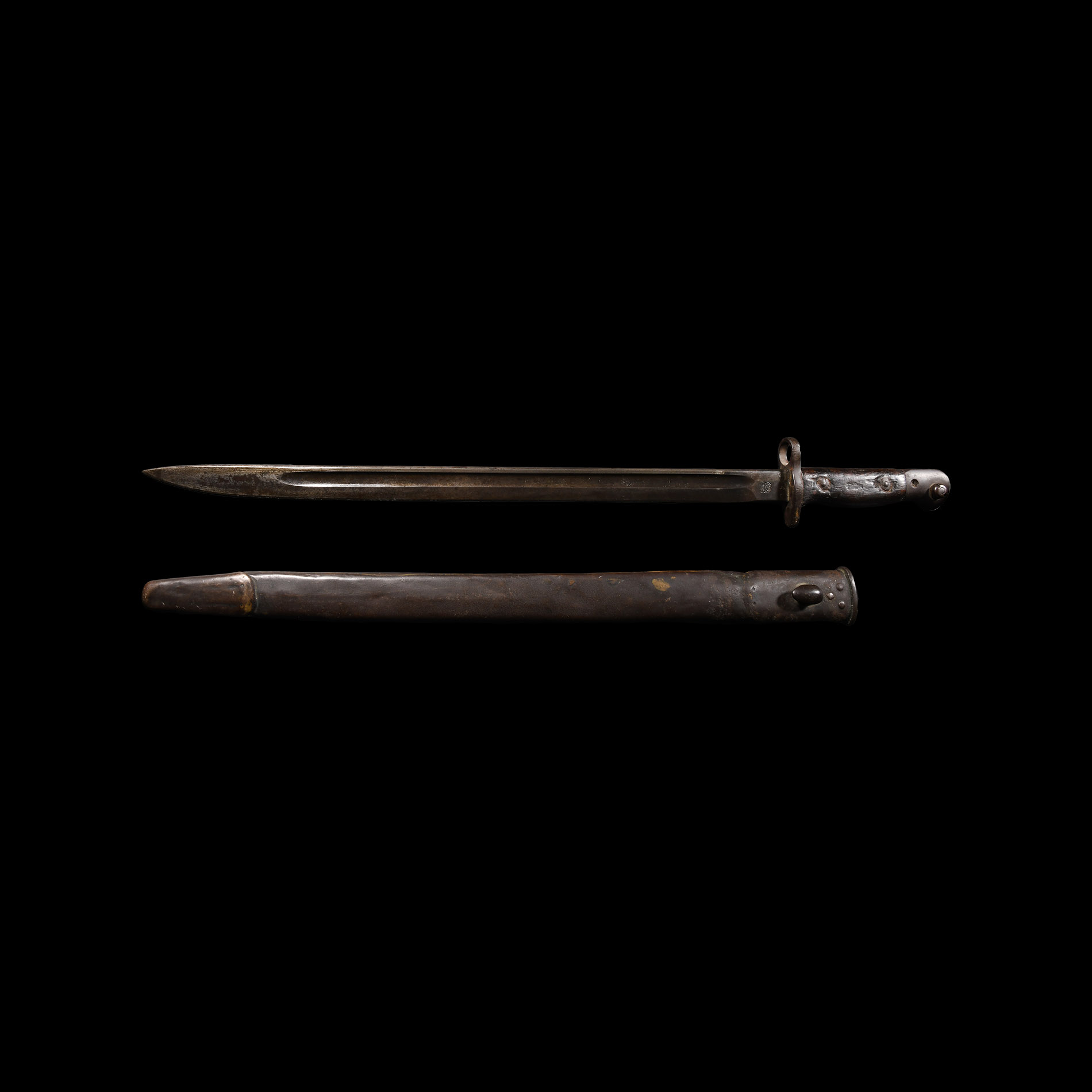 Siamese 'Wild Tigers Corps' Type 62 Pattern 1907 Bayonet and Scabbard