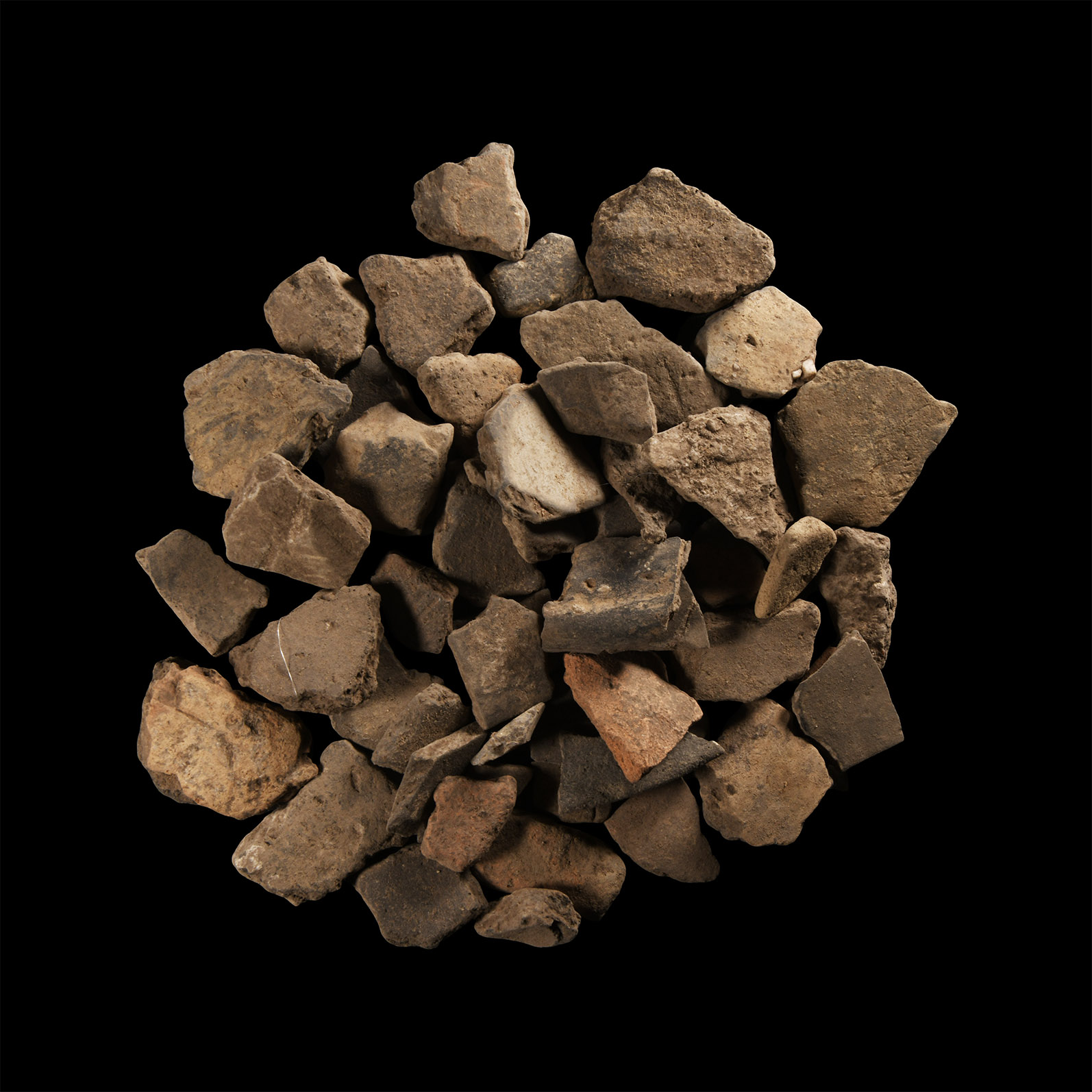 Stone Age Linear Pottery Shard Group