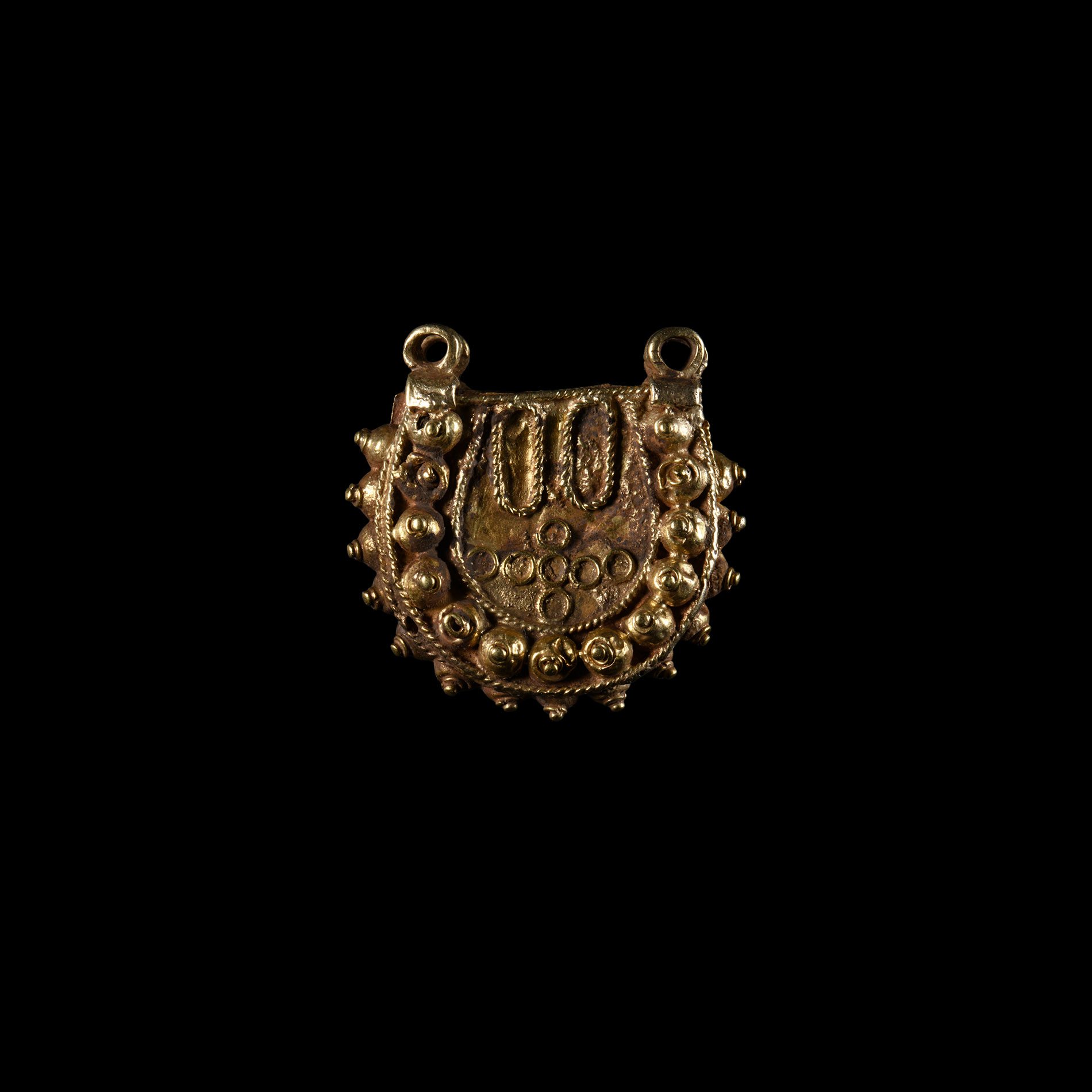 Byzantine Age Gold Filigree Pendant