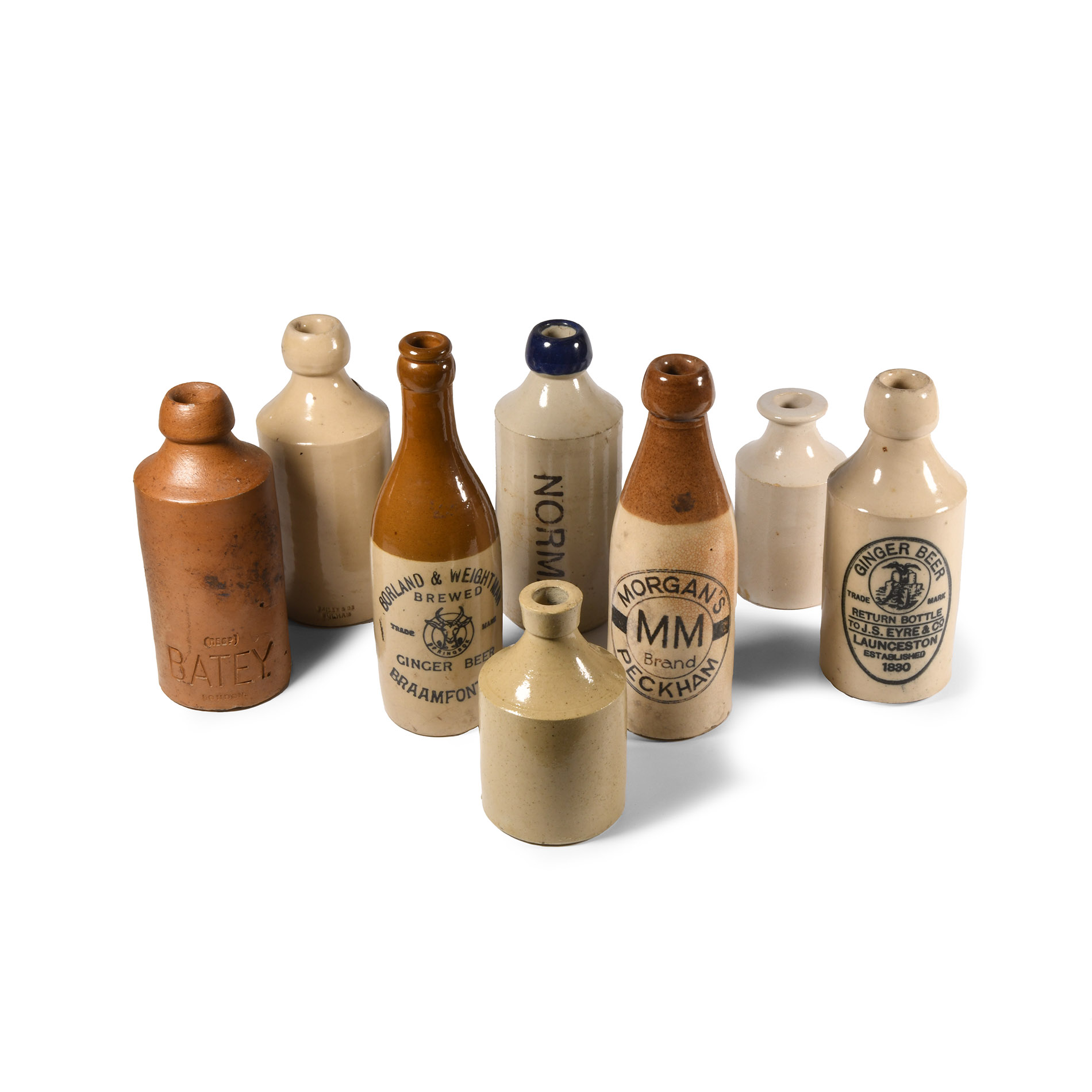 Post Medieval Stoneware Bottle Group