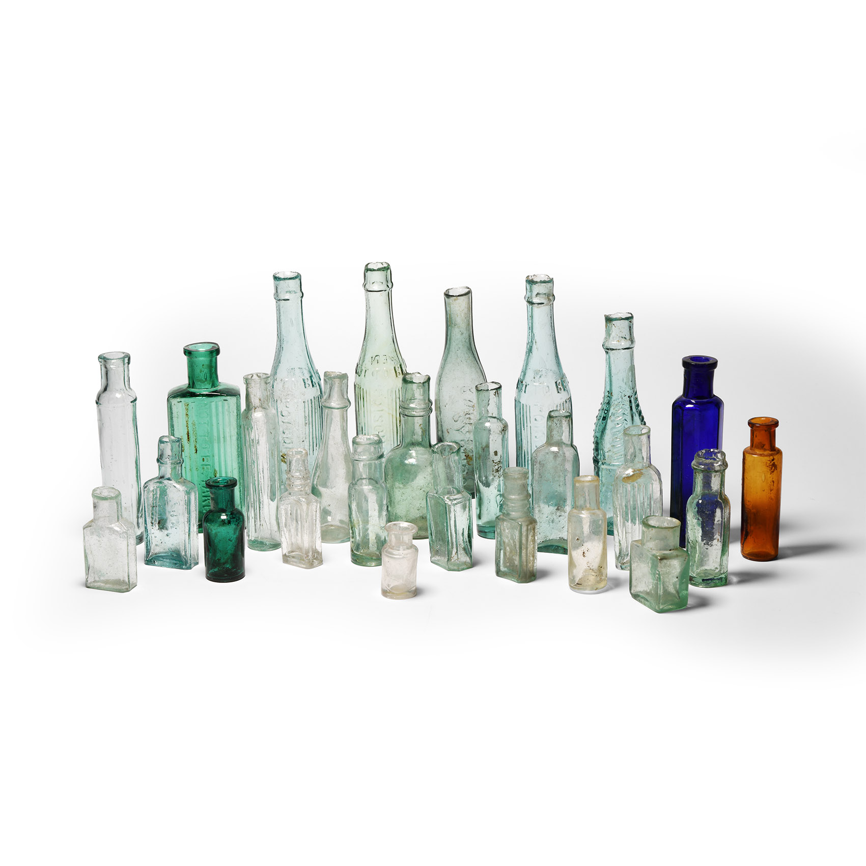 Post Medieval Shear-Lip and Small Bottles Group
