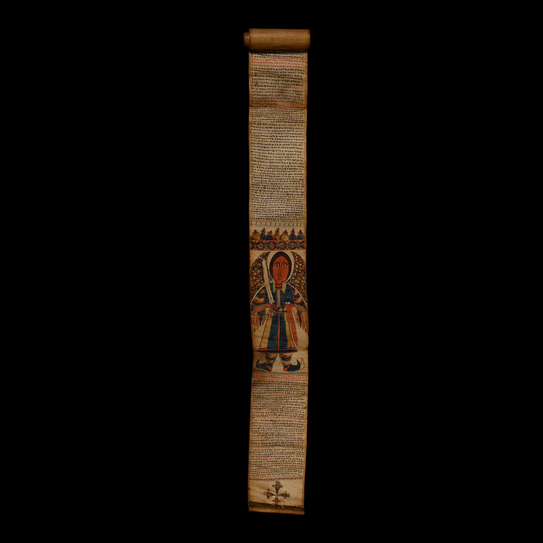 Ethiopian Magic Vellum Scroll of Walatta Maryam