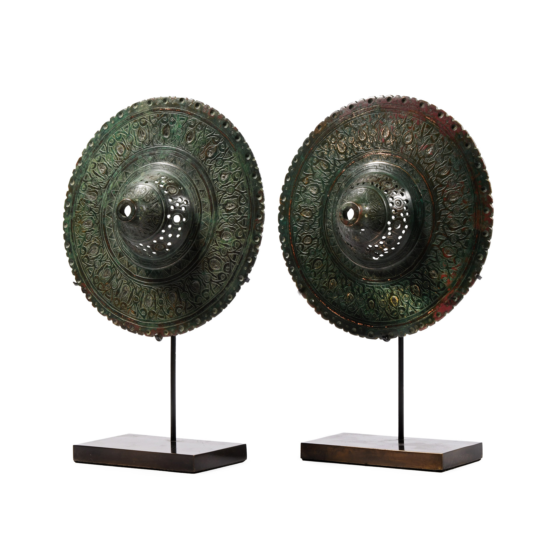 Western Asiatic Bronze Openwork Door Fittings