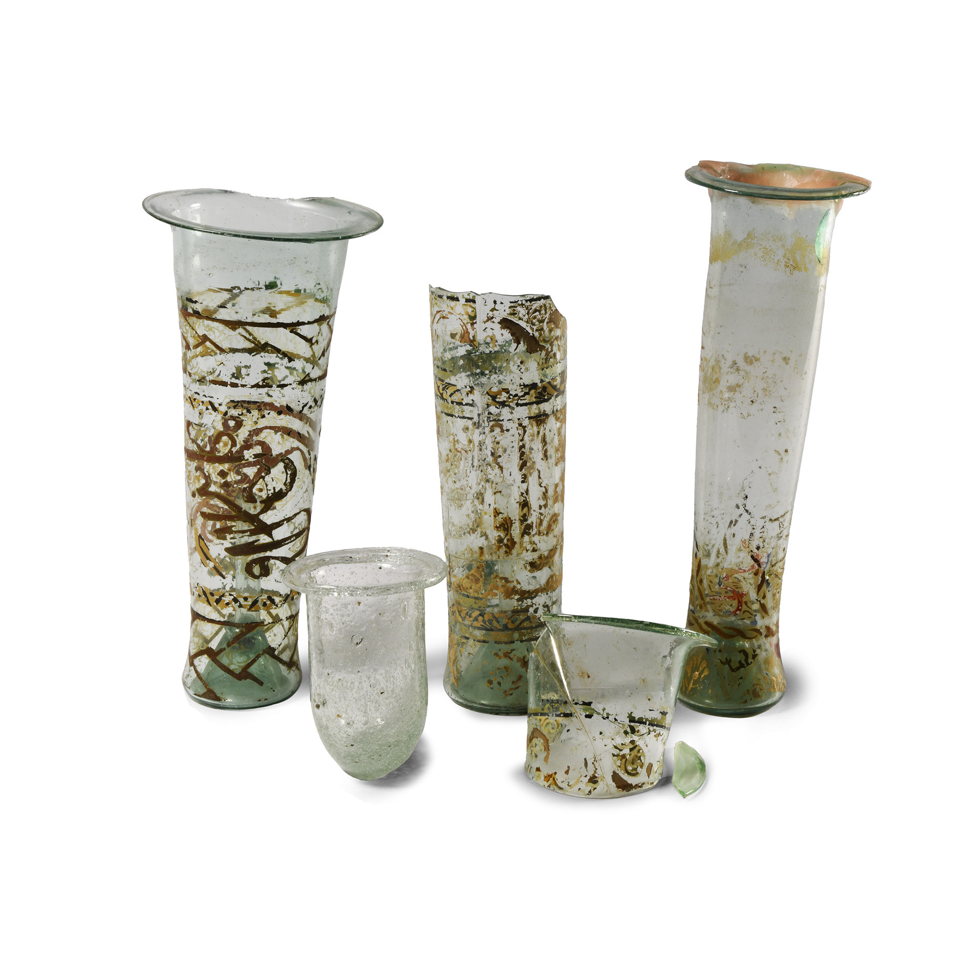 Western Asiatic Glass Lamp Group