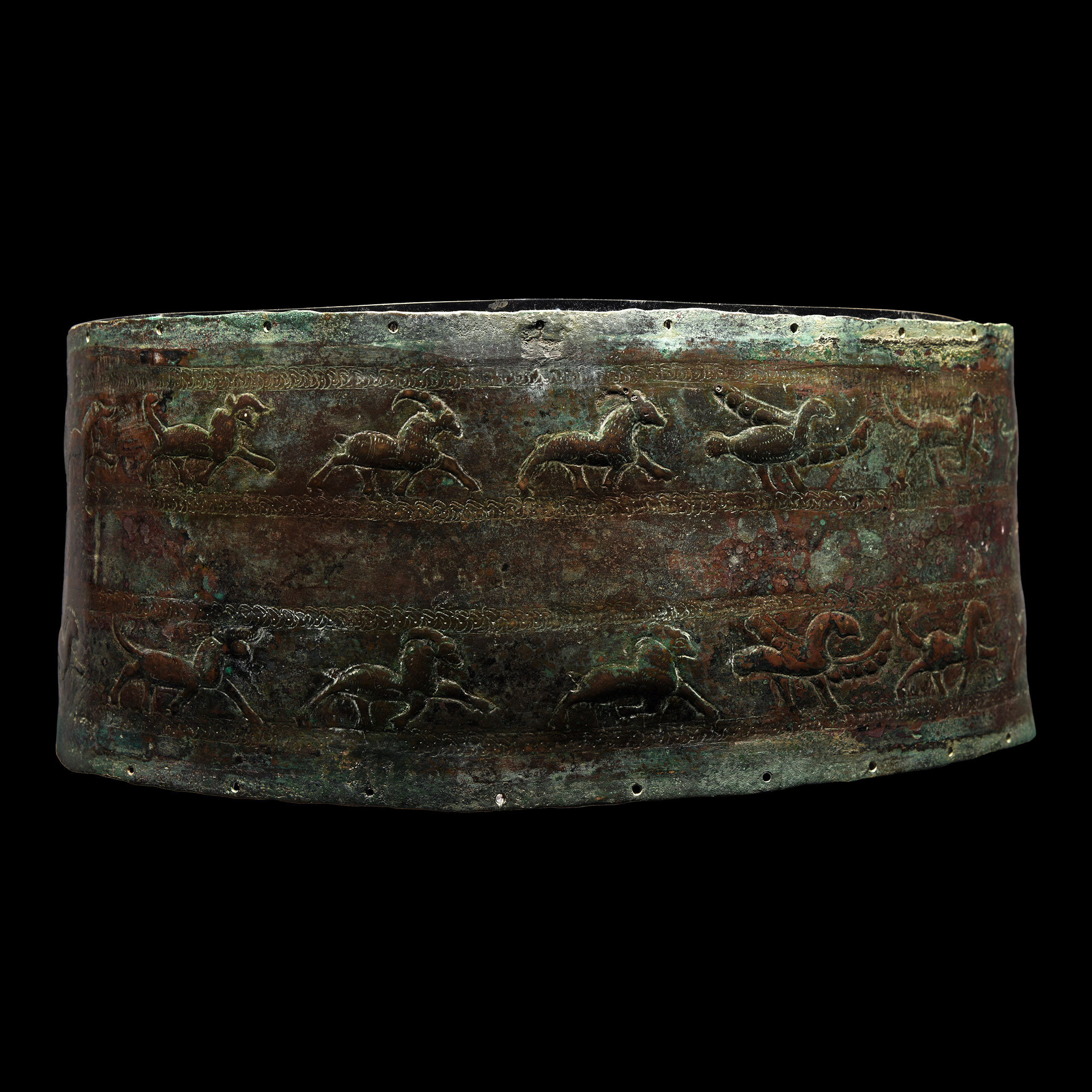 Urartian Bronze Cuirass Belt with Animals