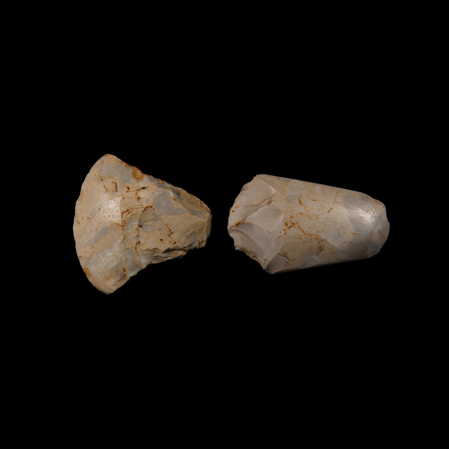 Stone Age British Neolithic Polished Axe Fragment Group