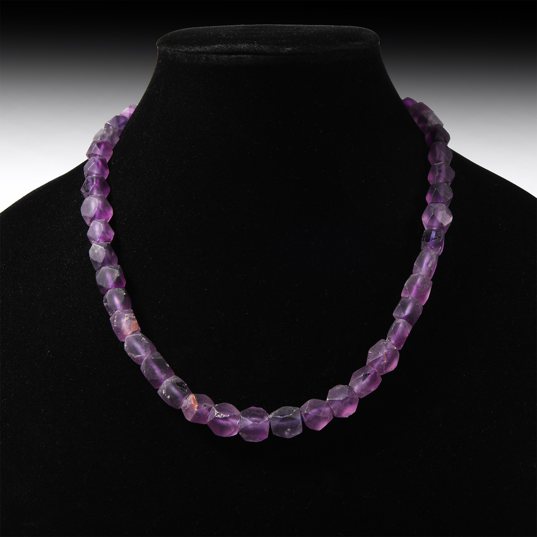 Amethyst Bead Necklace