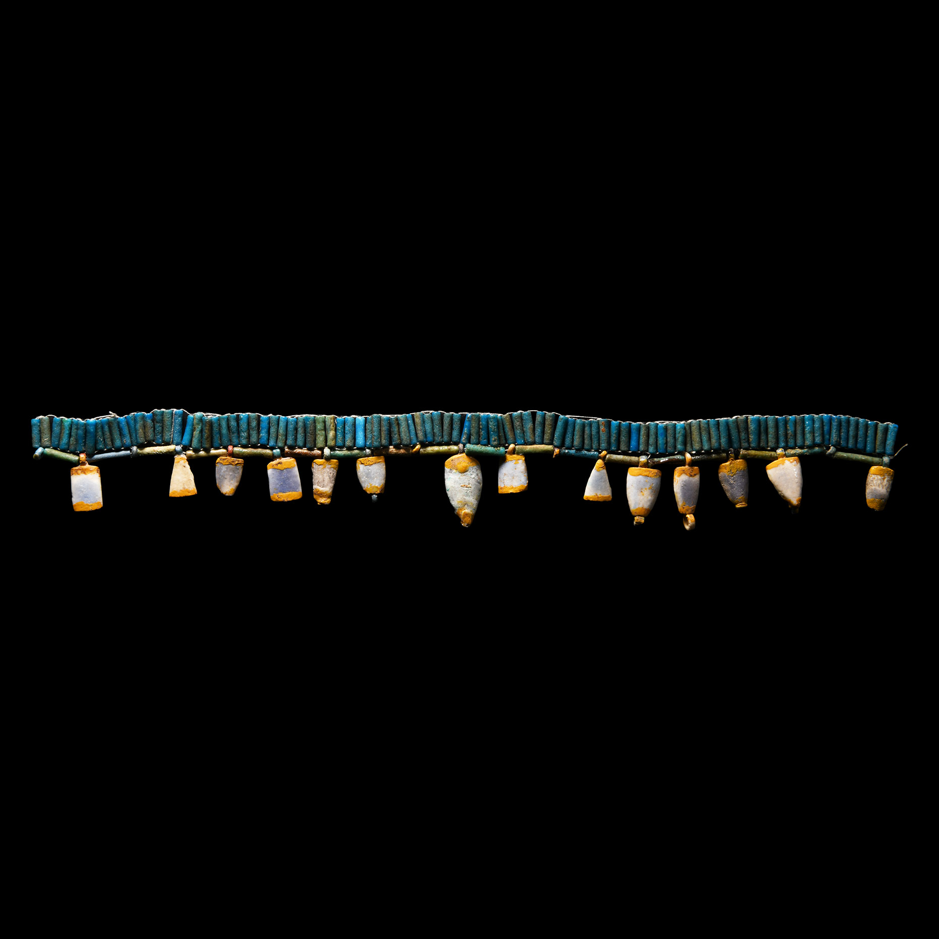 Egyptian Collar Type Faience Bead Necklace