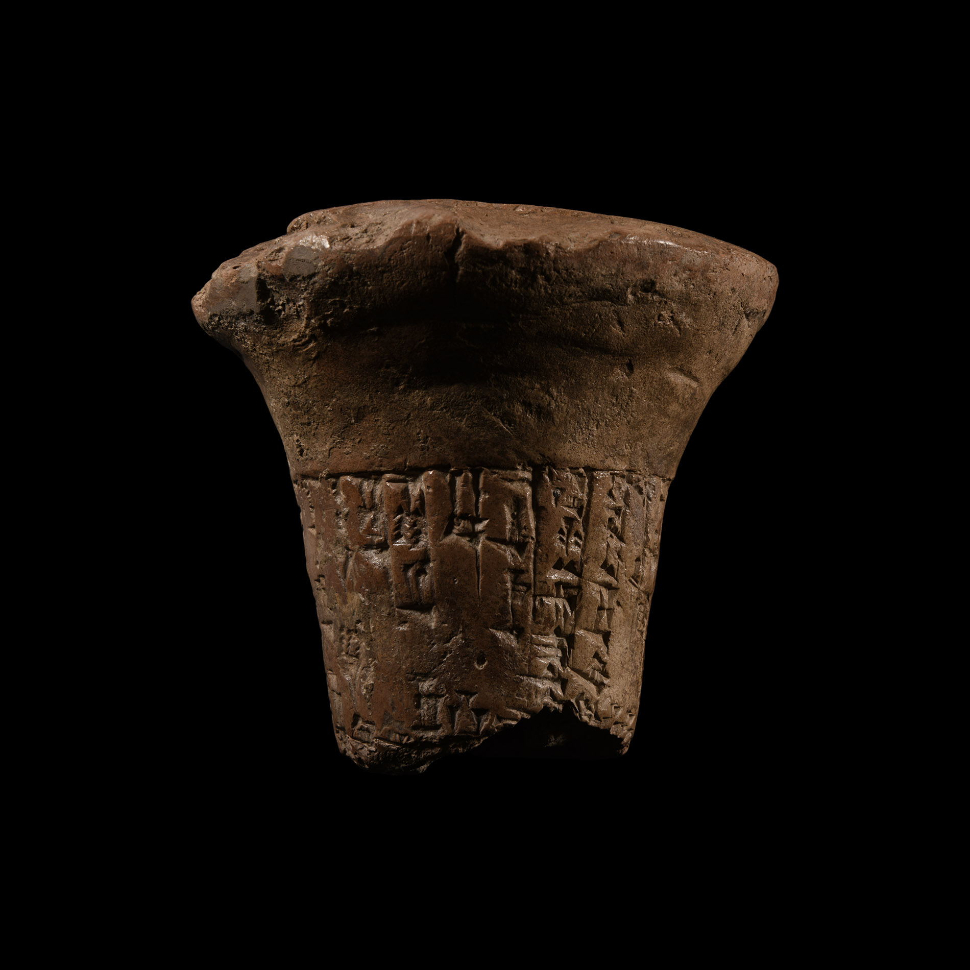 Important Western Asiatic Royal Cuneiform Nail of King Lipit-Eshtar of Isin