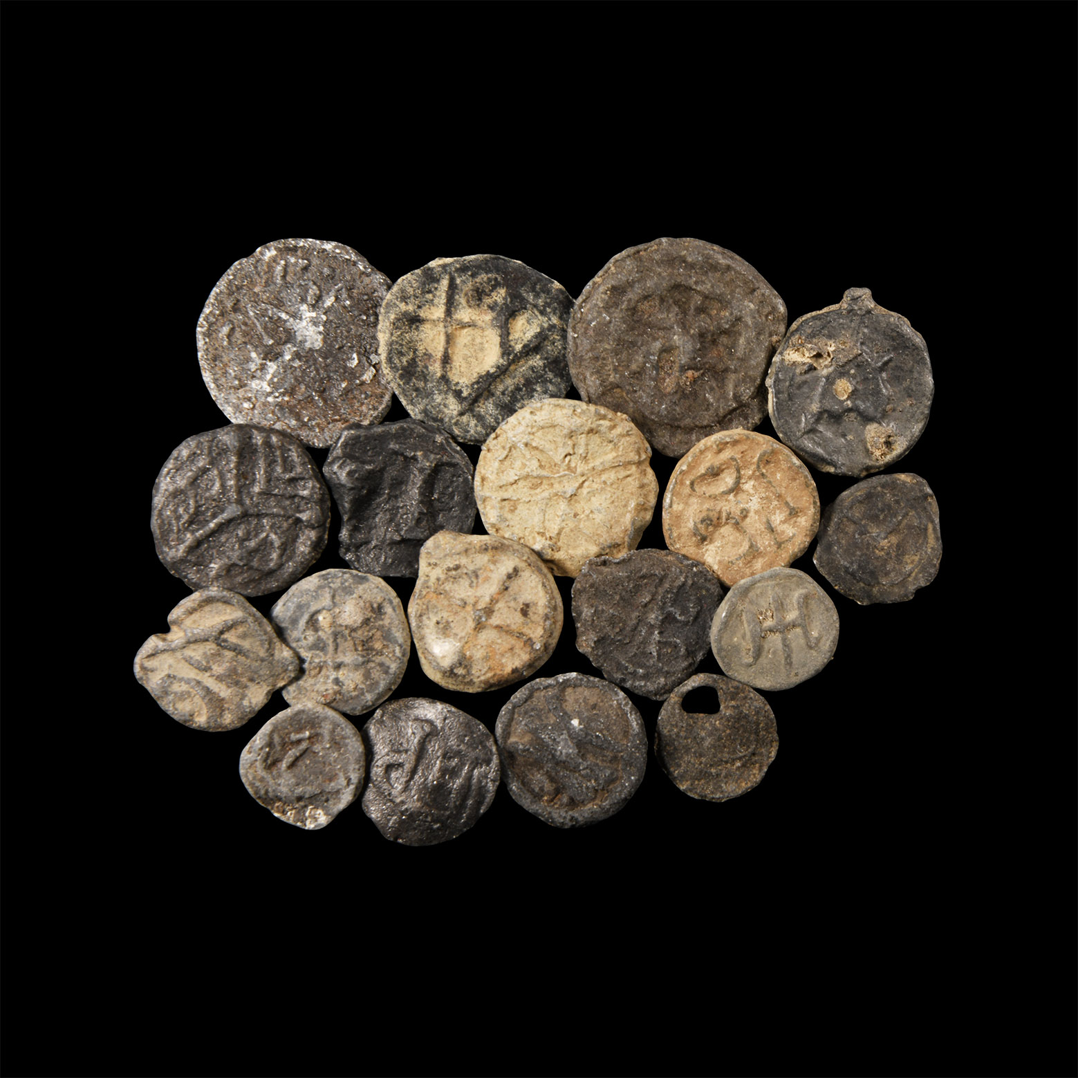 Post Medieval 'Thames' Lead Token Collection