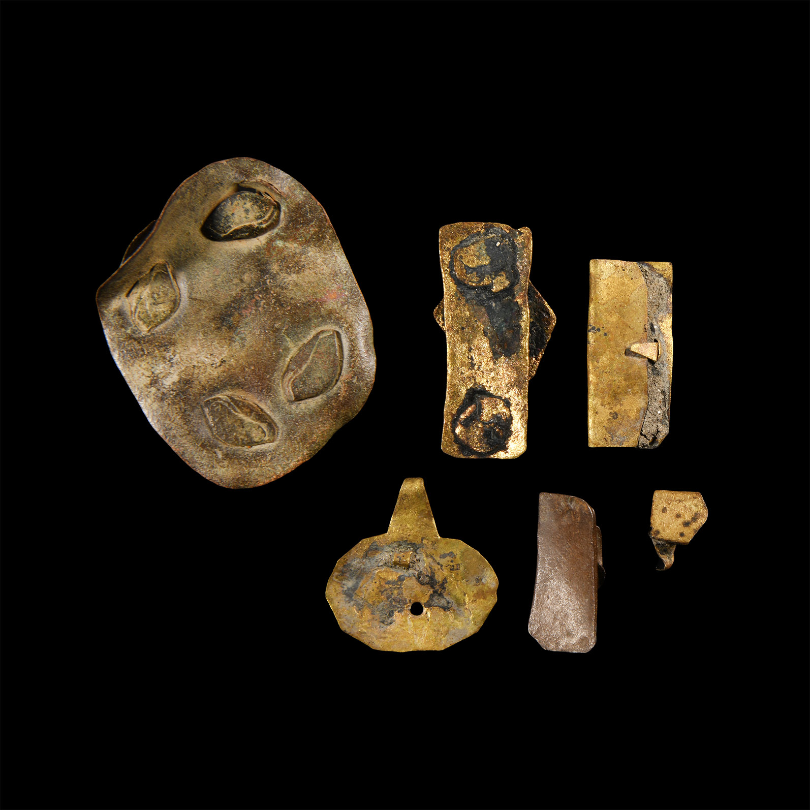Medieval to Post Medieval 'Thames' Bronze Artefact Group