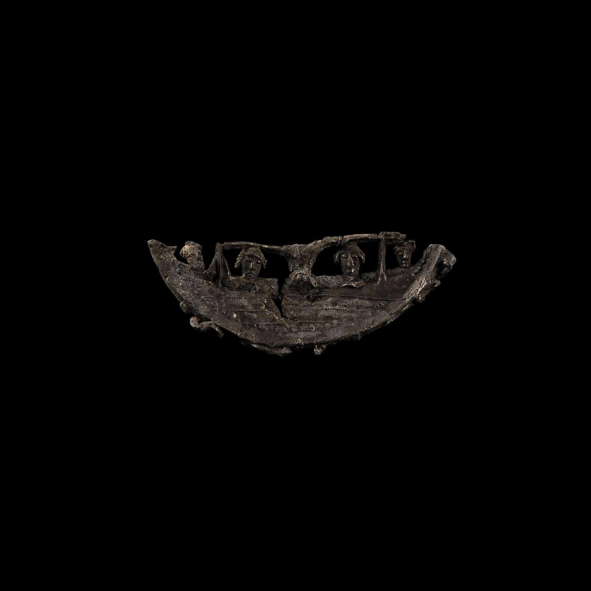 Medieval Published 'Thames' Pewter Pilgrim's Badge