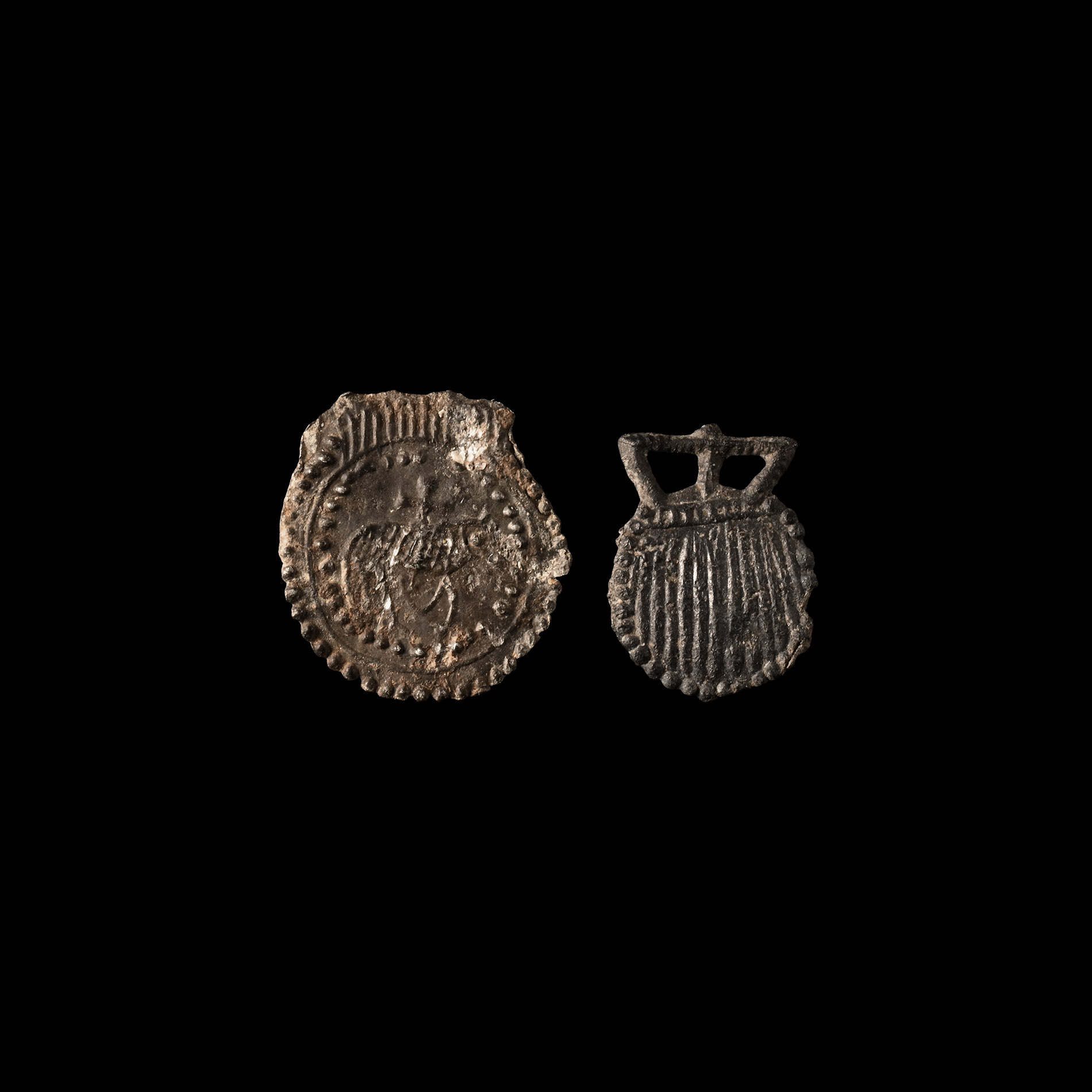 Medieval 'Thames' Pewter 'Spangle' Group