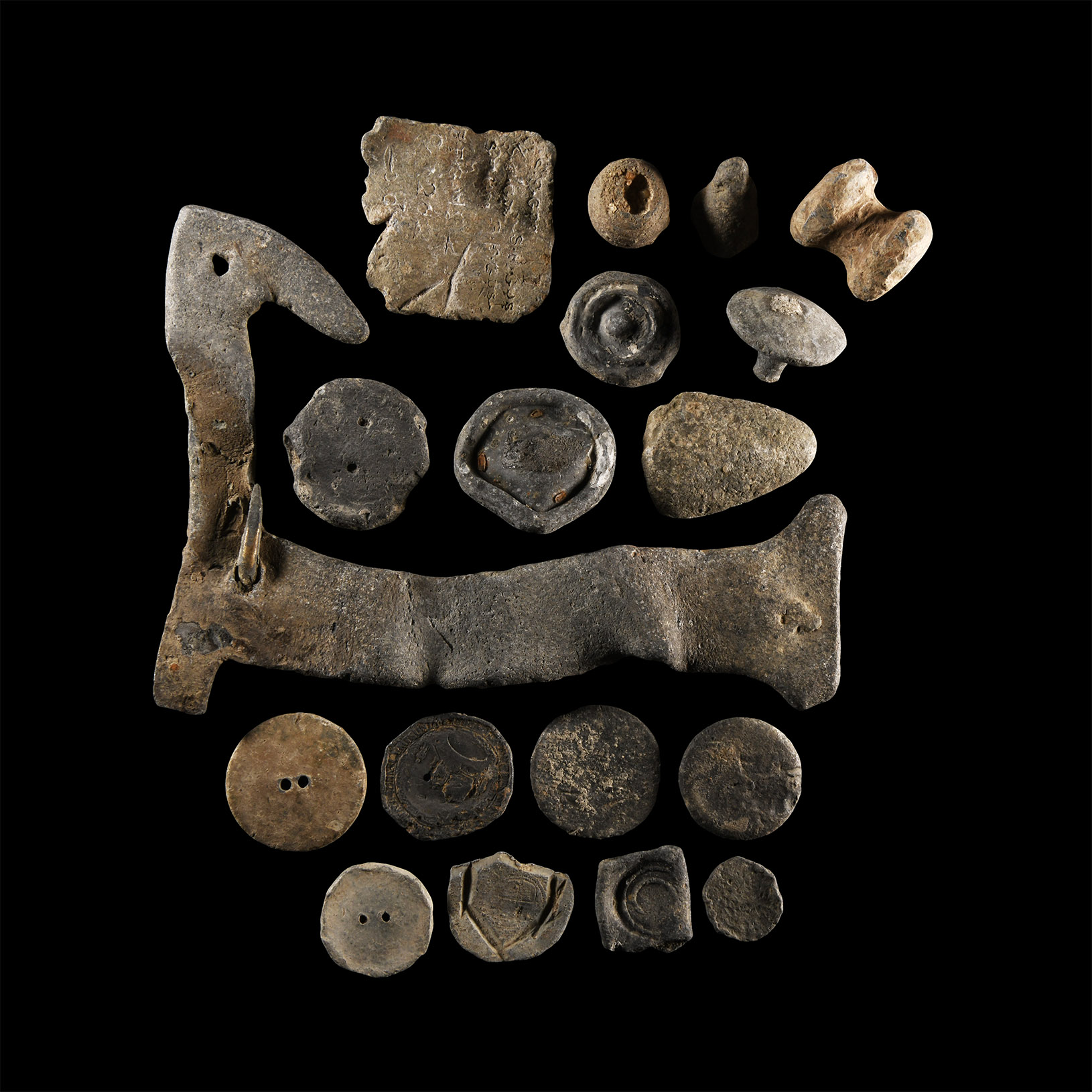 Post Medieval 'Thames' Lead Artefact Collection