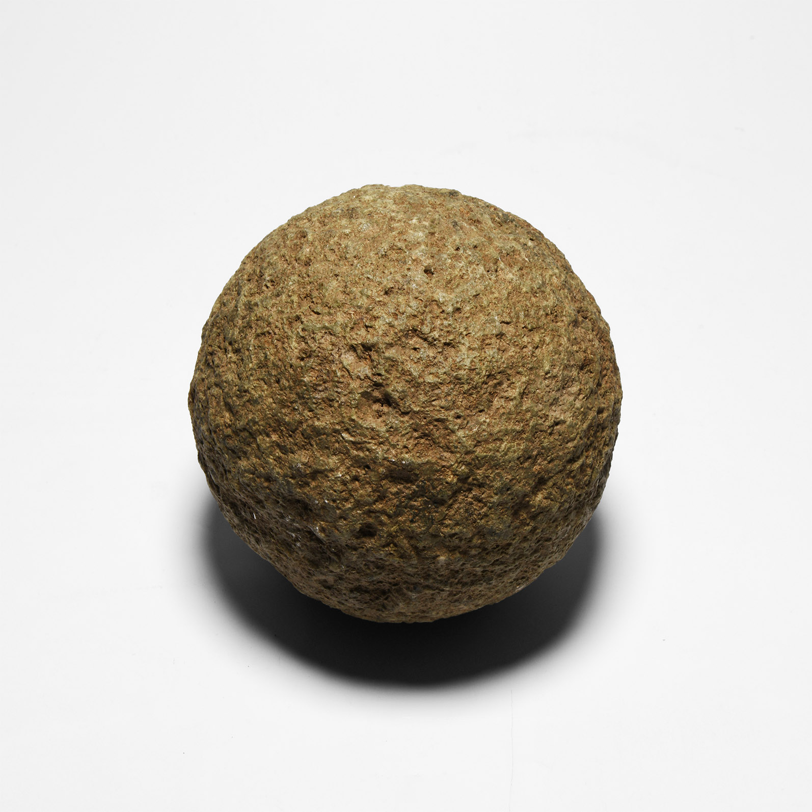 Roman Limestone Ballista Catapult Shot