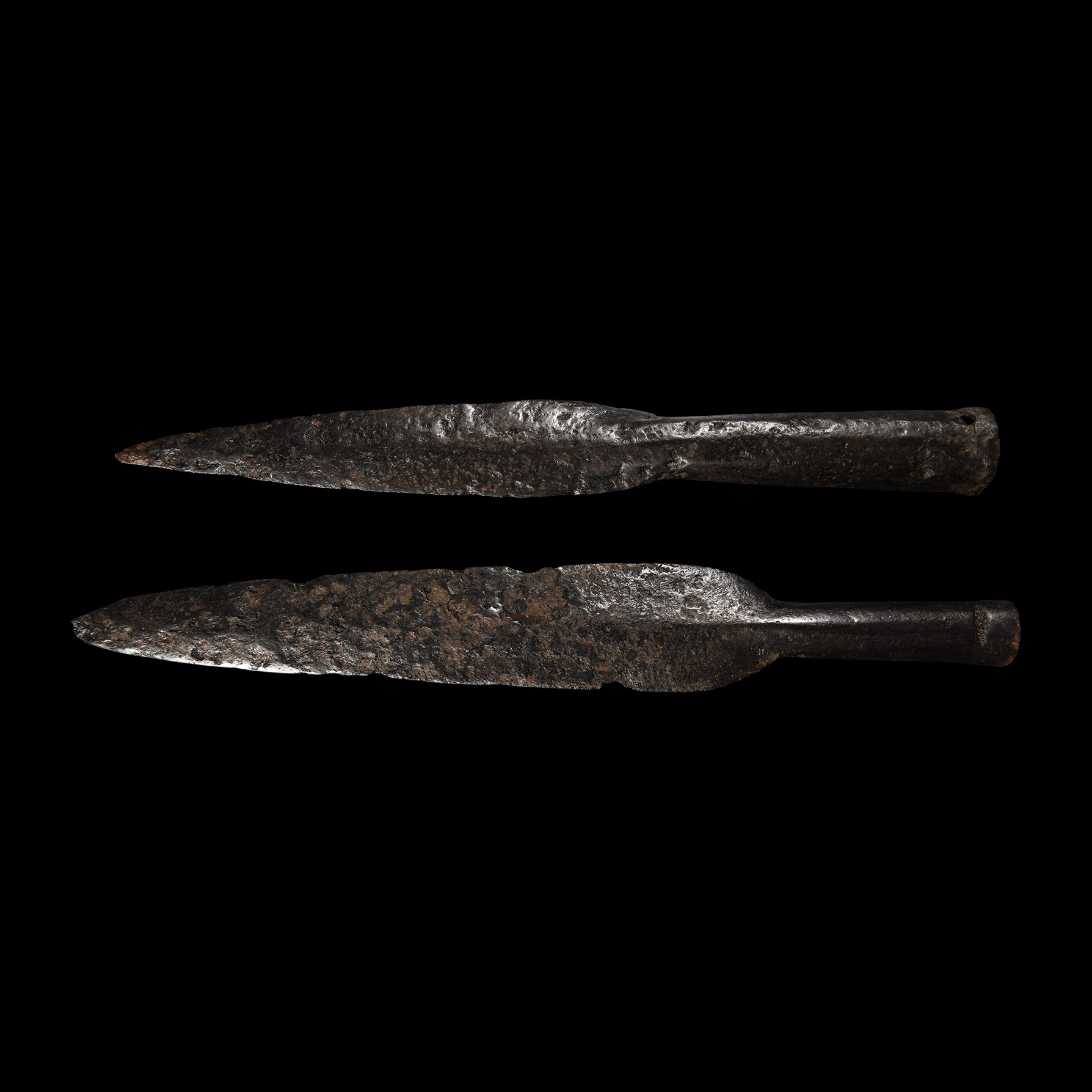 Viking Age Iron Socketted Spearhead Group