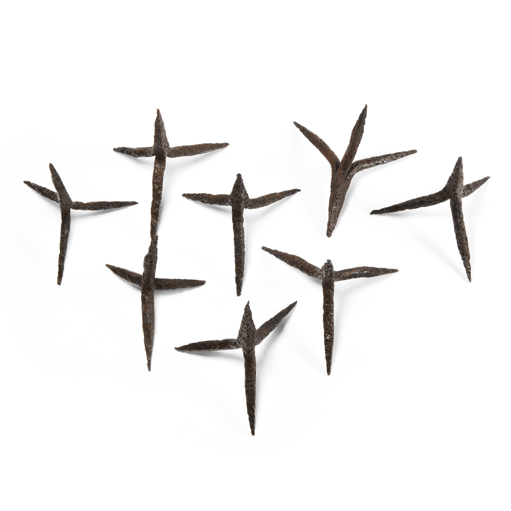 Medieval Iron Anti-Cavalry Caltrop Group