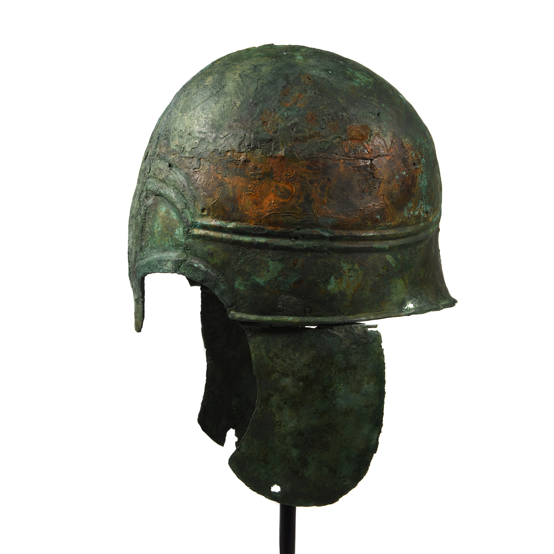 Pseudo-Illyrian Chalcidian Variant Bronze Helmet